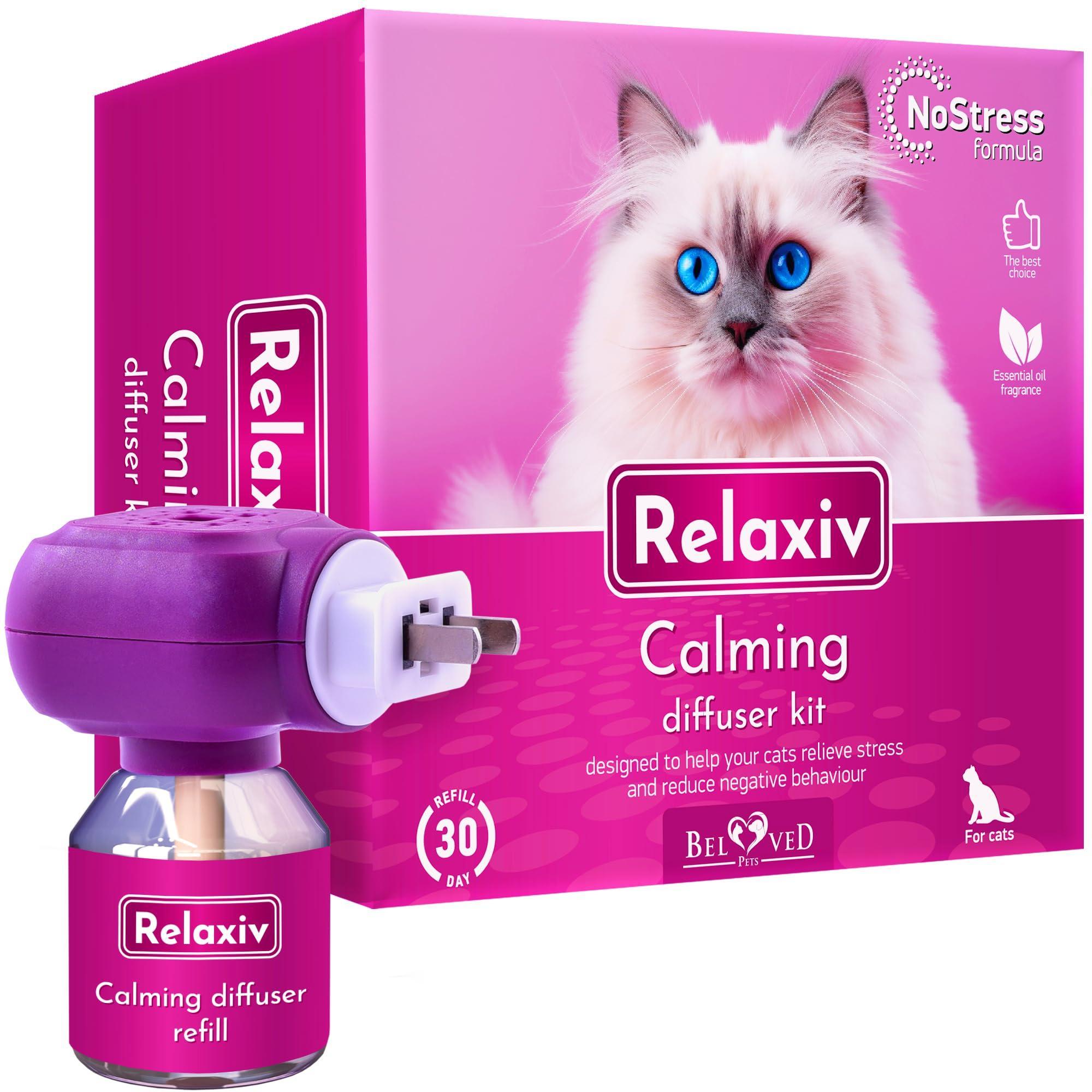 Cat Calming Pheromone Diffuser Anti-Anxiety for Cats & Dogs Cat Calming Pheromone Diffuser Anti-Anxiety for Cats & Dogs