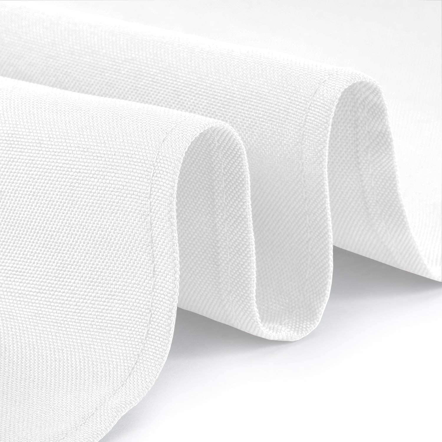 2 Pack Classic White Tablecloth 90x132 in Table Cover for 6 Ft Rectangle Tables 2 Pack Classic White Tablecloth 90x132 in Table Cover for 6 Ft Rectangle Tables