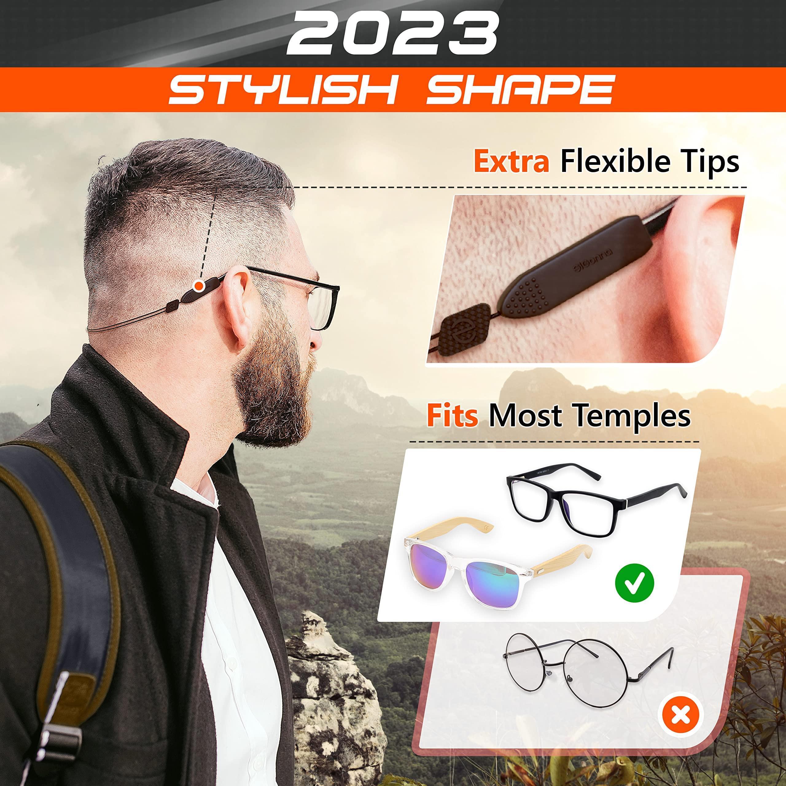 Adjustable Glasses Strap3 Pcs Eyeglasses Holders No Tail 3 Pcs XL Size 17 inch Adjustable Glasses Strap3 Pcs Eyeglasses Holders No Tail 3 Pcs XL Size 17 inch
