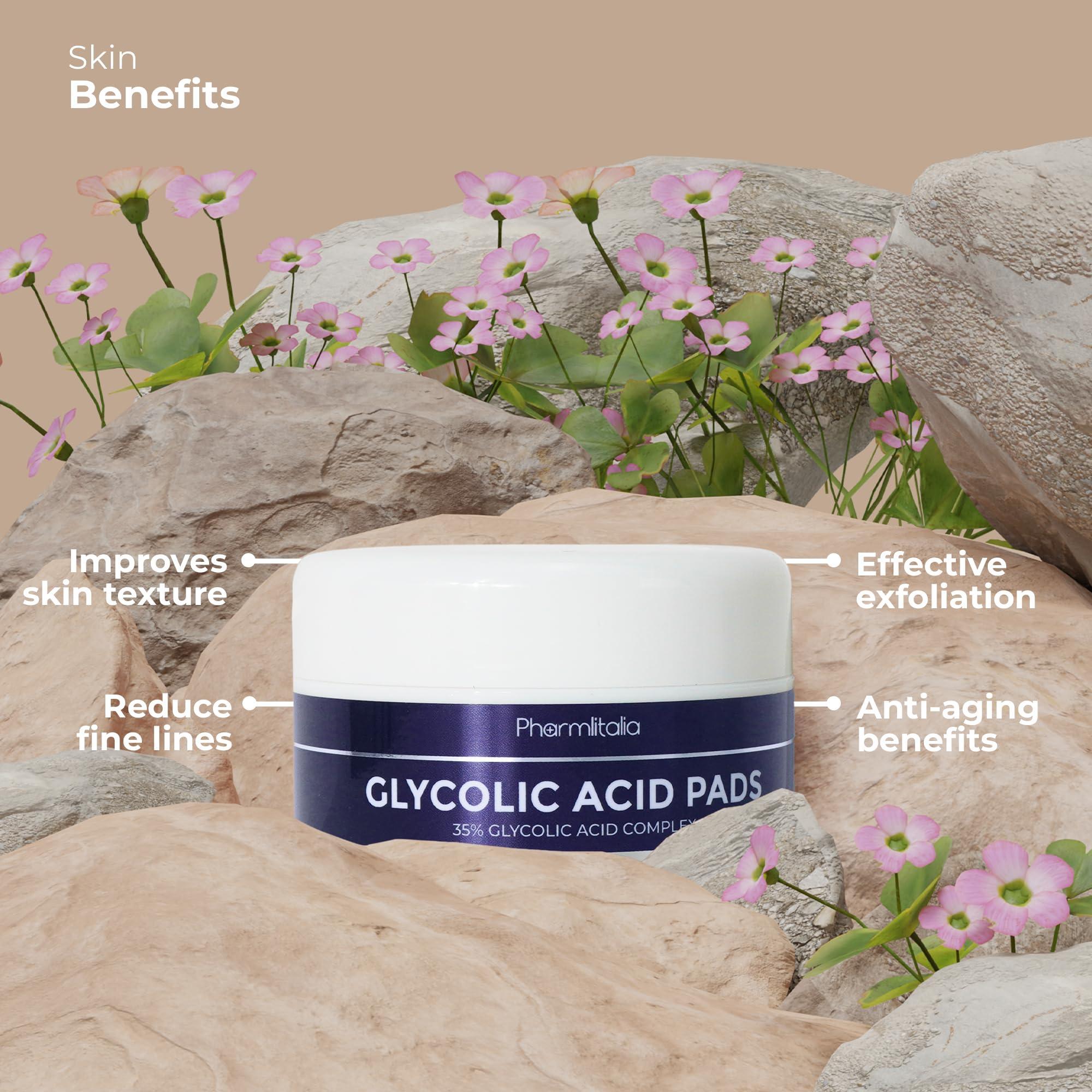 Glycolic Acid Pads 35% Anti Aging Treatment for Clearer Smoother Skin Acid Peel Glycolic Acid Pads 35% Anti Aging Treatment for Clearer Smoother Skin Acid Peel