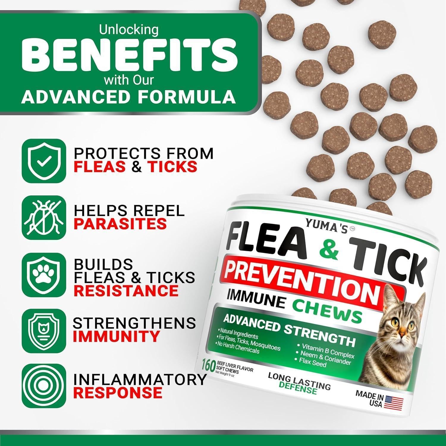 Flea & Tick Chews for Cats Flea & Tick Chews for Cats