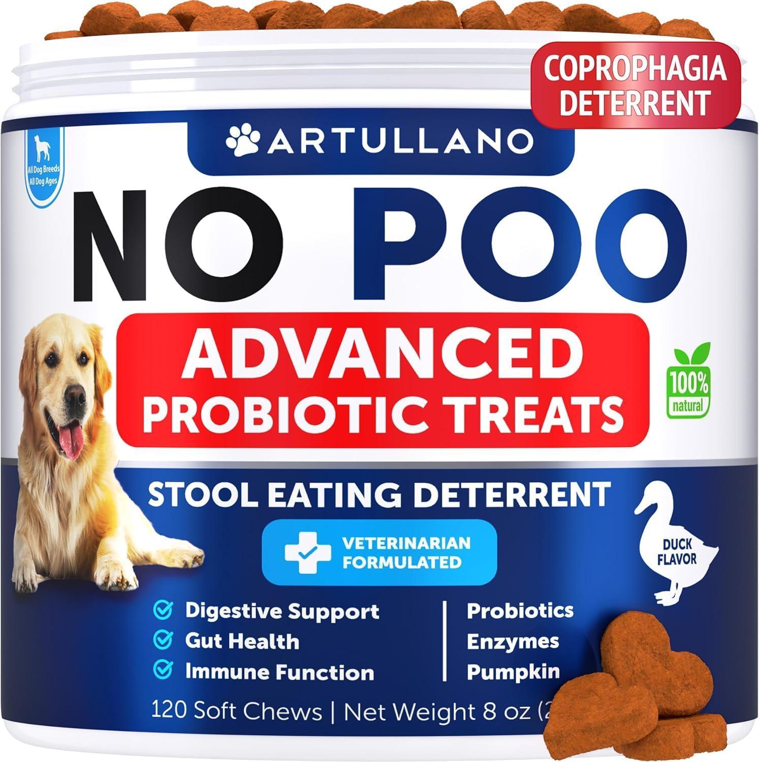 No Poo Chews for Dogs Coprophagia Stool-Eating Deterrent No Poo Chews for Dogs Coprophagia Stool-Eating Deterrent