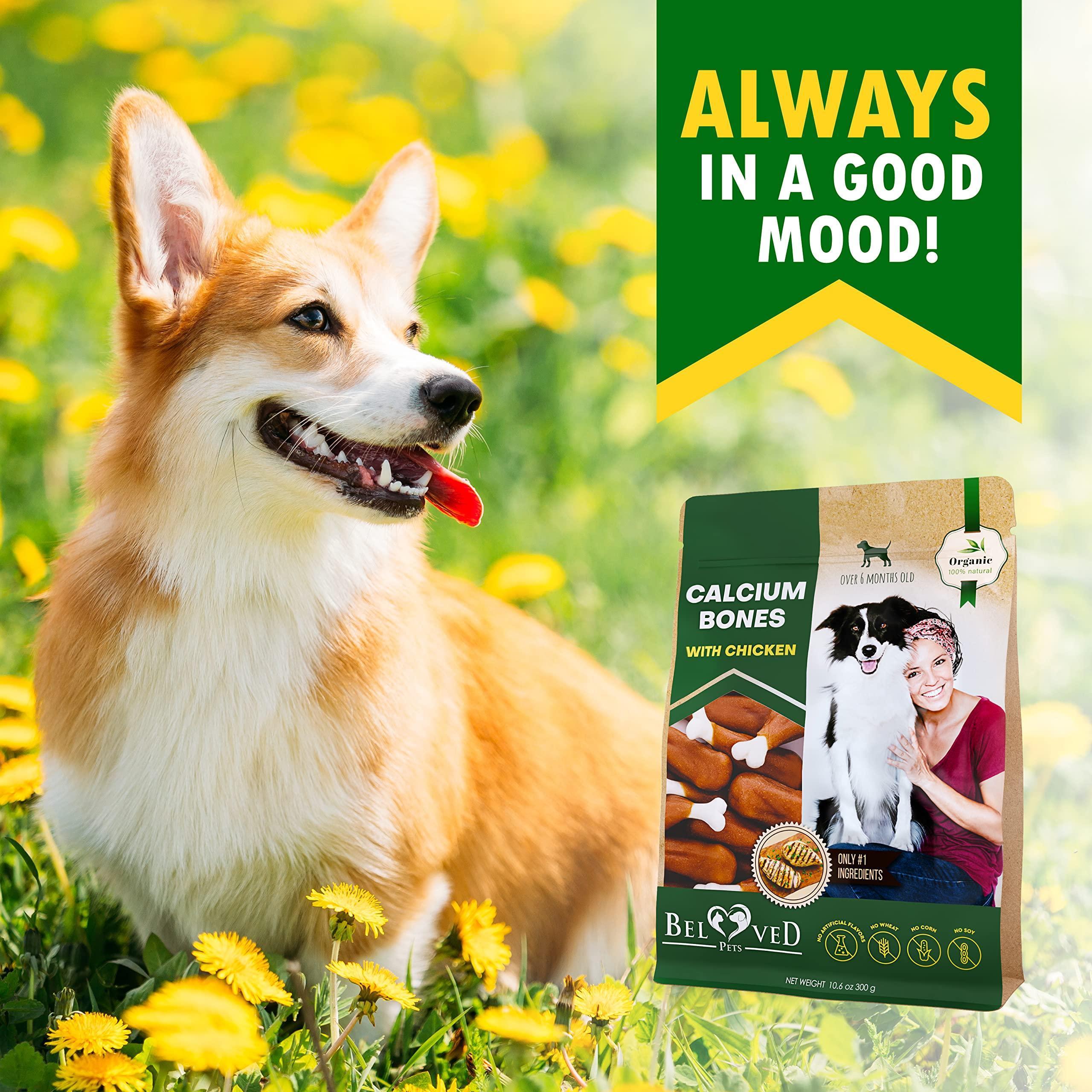 Calcium Bones for Dogs Chicken-Wrapped Rawhide-Free Chews Calcium Bones for Dogs Chicken-Wrapped Rawhide-Free Chews