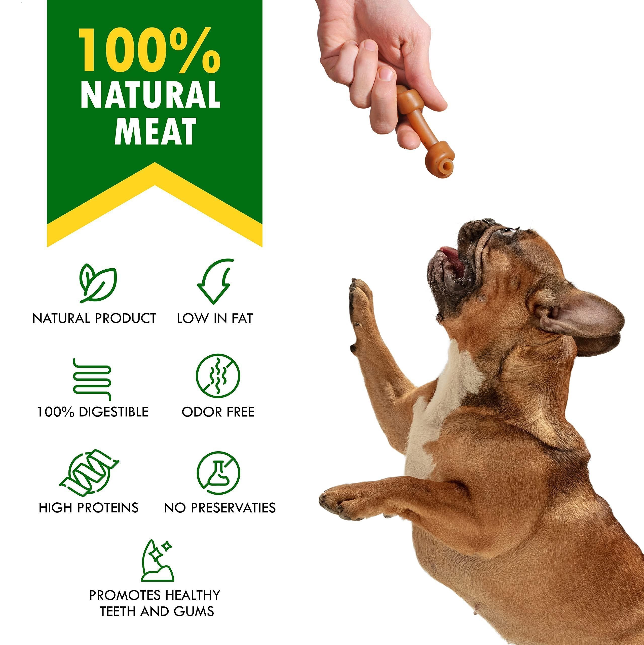 Peanut Butter Bones for Dogs Cranberry Rawhide-Free Chews Peanut Butter Bones for Dogs Cranberry Rawhide-Free Chews