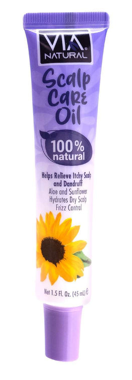 VIA Natural 100 % Natural Oils- Scalp Care Oil 1.5 Oz (24)