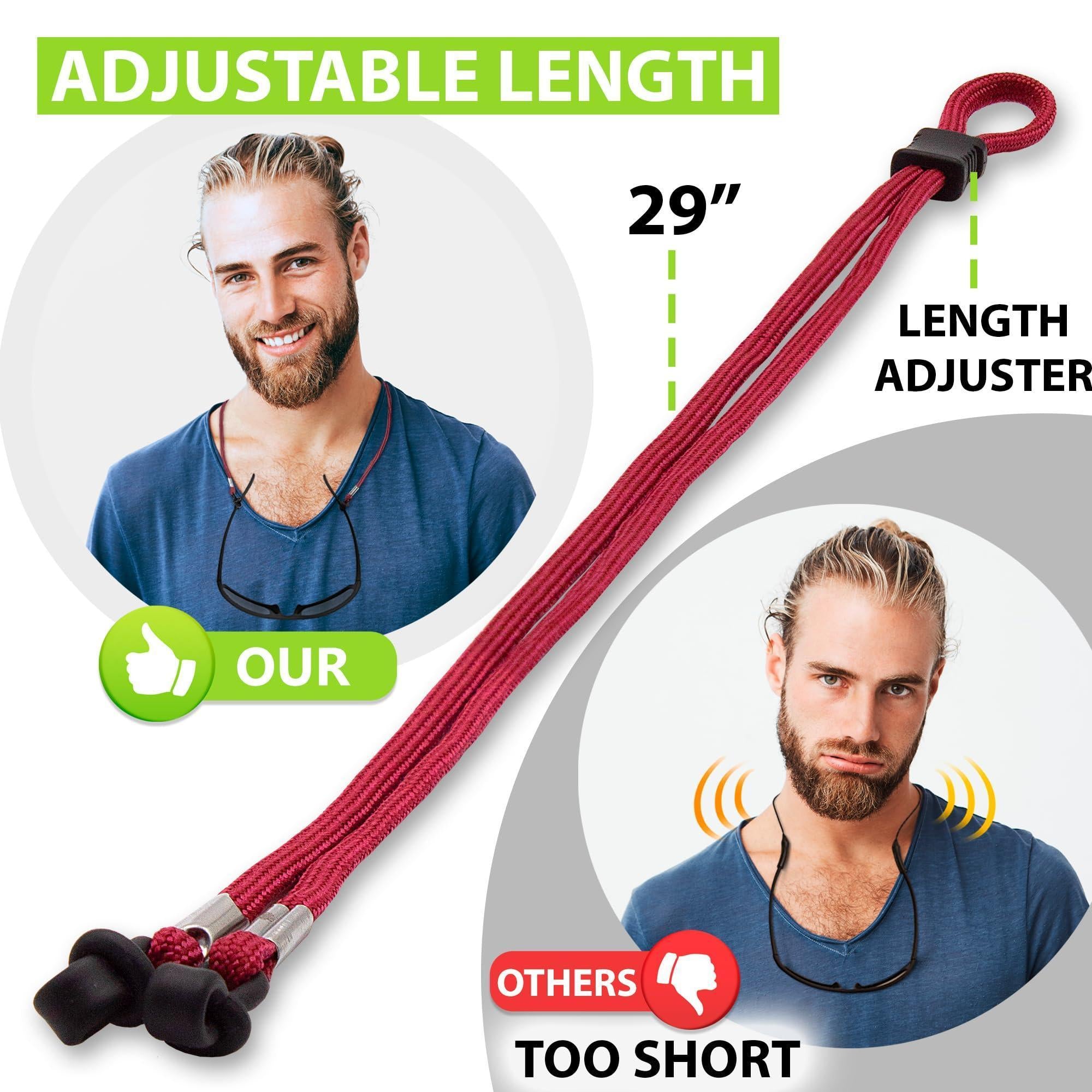 Eyeglasses String Holder Strap Cord Glasses Chain 5 Pcs for Men Women Lanyard Eyeglasses String Holder Strap Cord Glasses Chain 5 Pcs for Men Women Lanyard