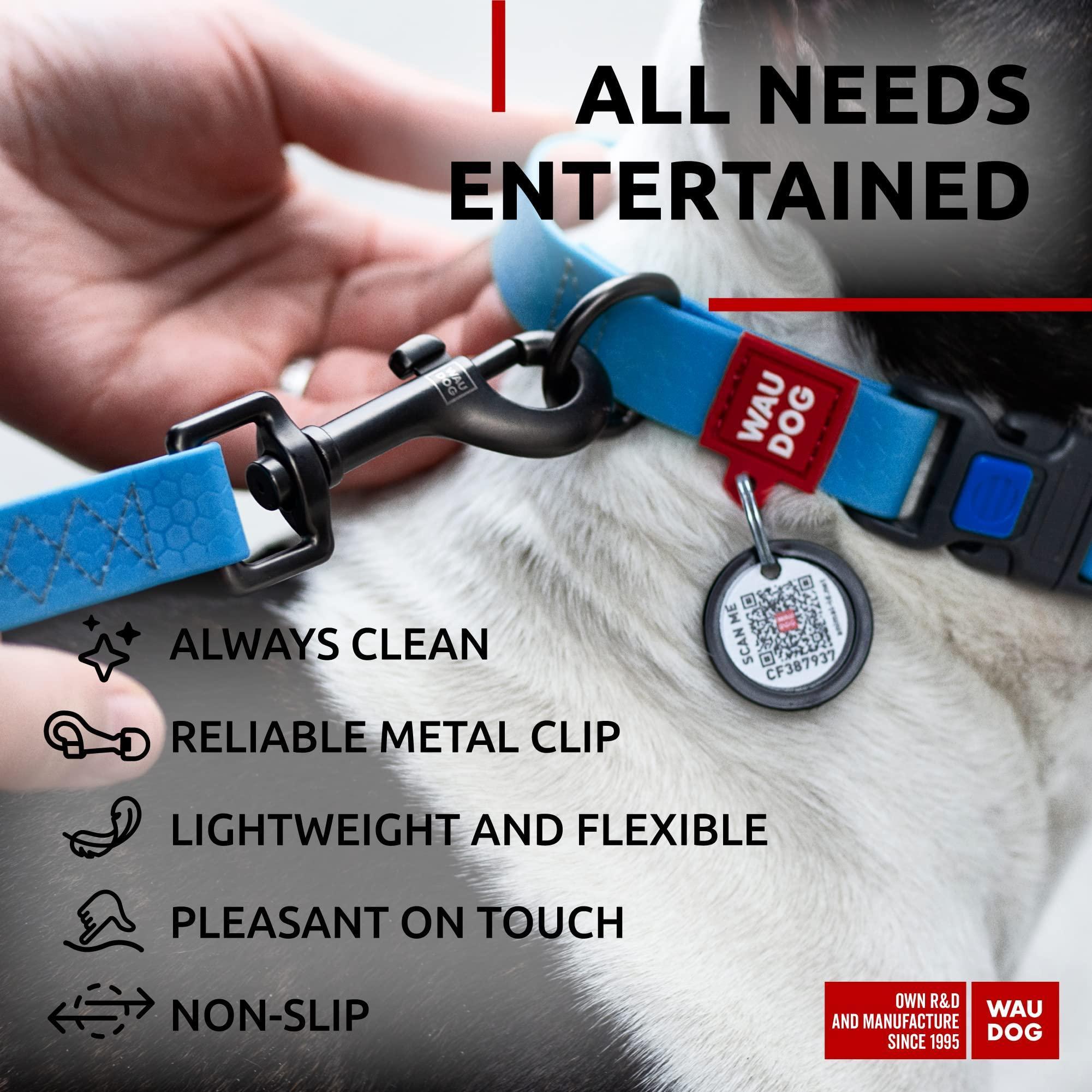 Waterproof Dog Leash 4 ft x 1 in Anti-Slip All Sizes Blue Waterproof Dog Leash 4 ft x 1 in Anti-Slip All Sizes Blue