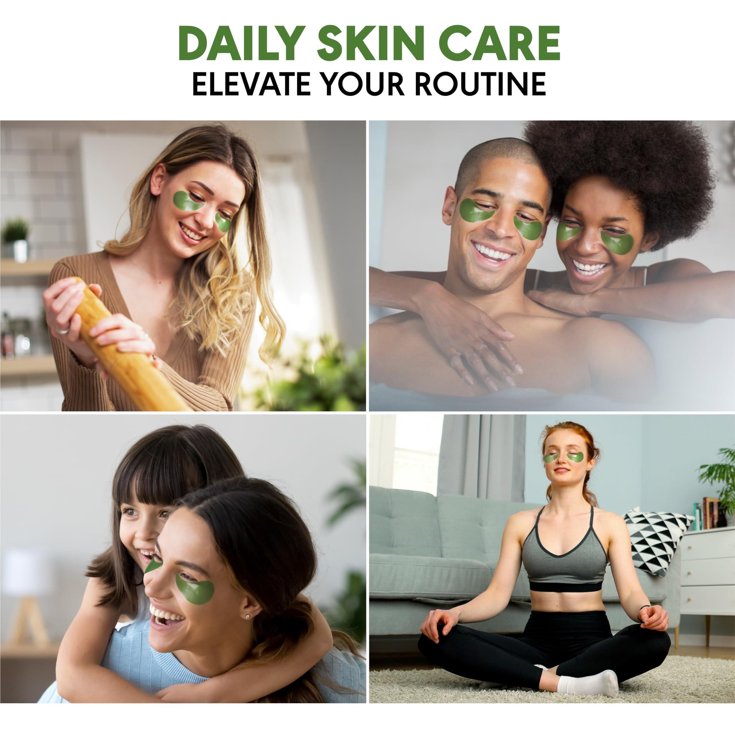 Green Tea Under Eye Patches for Wrinkles and Eye Bags 30 Pairs Eye Masks for Green Tea Under Eye Patches for Wrinkles and Eye Bags 30 Pairs Eye Masks for