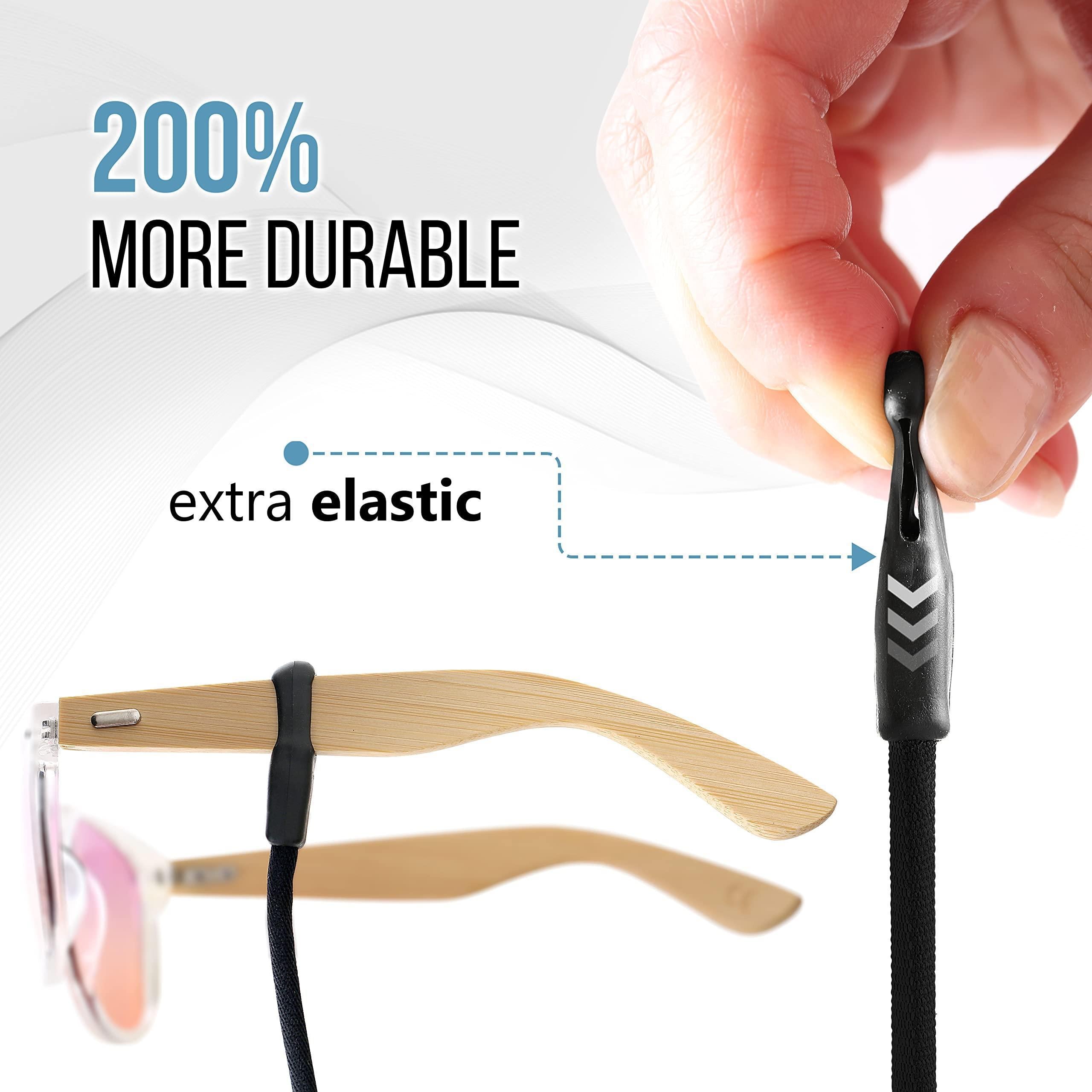 Eyeglasses String Holder Strap Glasses Cords 4 Pcs Black Adjustable 27 inch Long Eyeglasses String Holder Strap Glasses Cords 4 Pcs Black Adjustable 27 inch Long