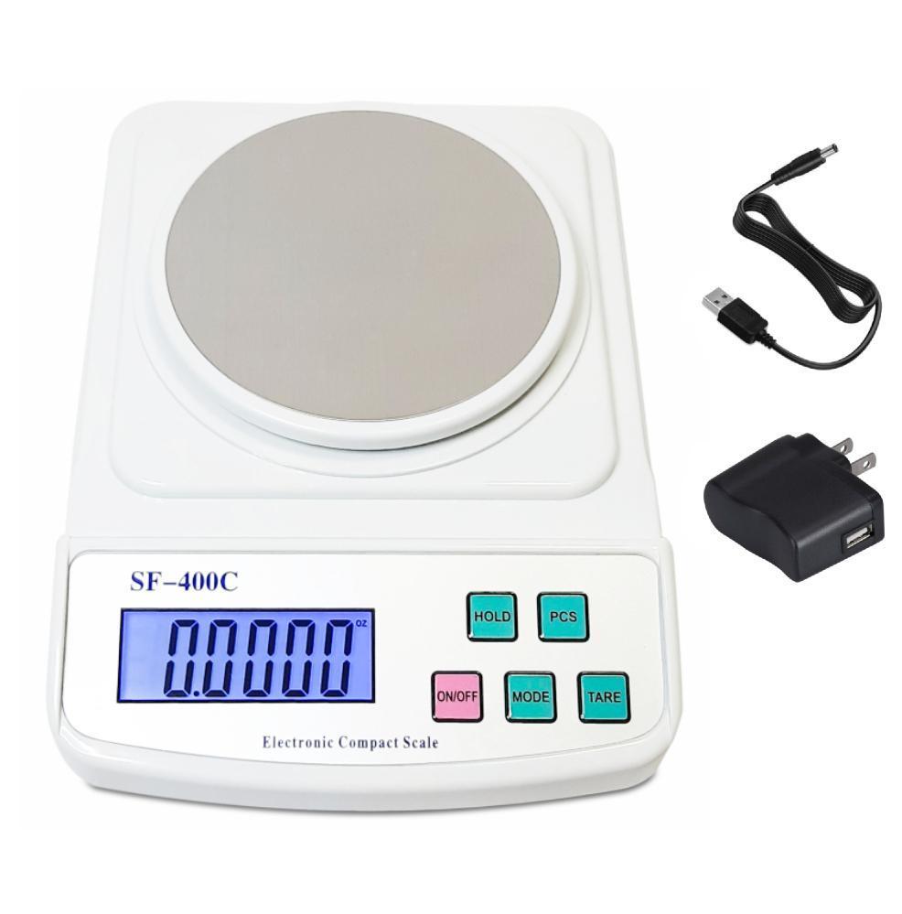 Ounce and Gram Scale 0.01g Accuracy Mass Balance Chemistry Digital Scale Electronic LCD Science Lab Laboratory Digital Scale USB Charger and AC DC Adapter Included Ounce and Gram Scale 0.01g Accuracy Mass Balance Chemistry Digital Scale Electronic LCD Science Lab Laboratory Digital Scale USB Charger and AC DC Adapter Included