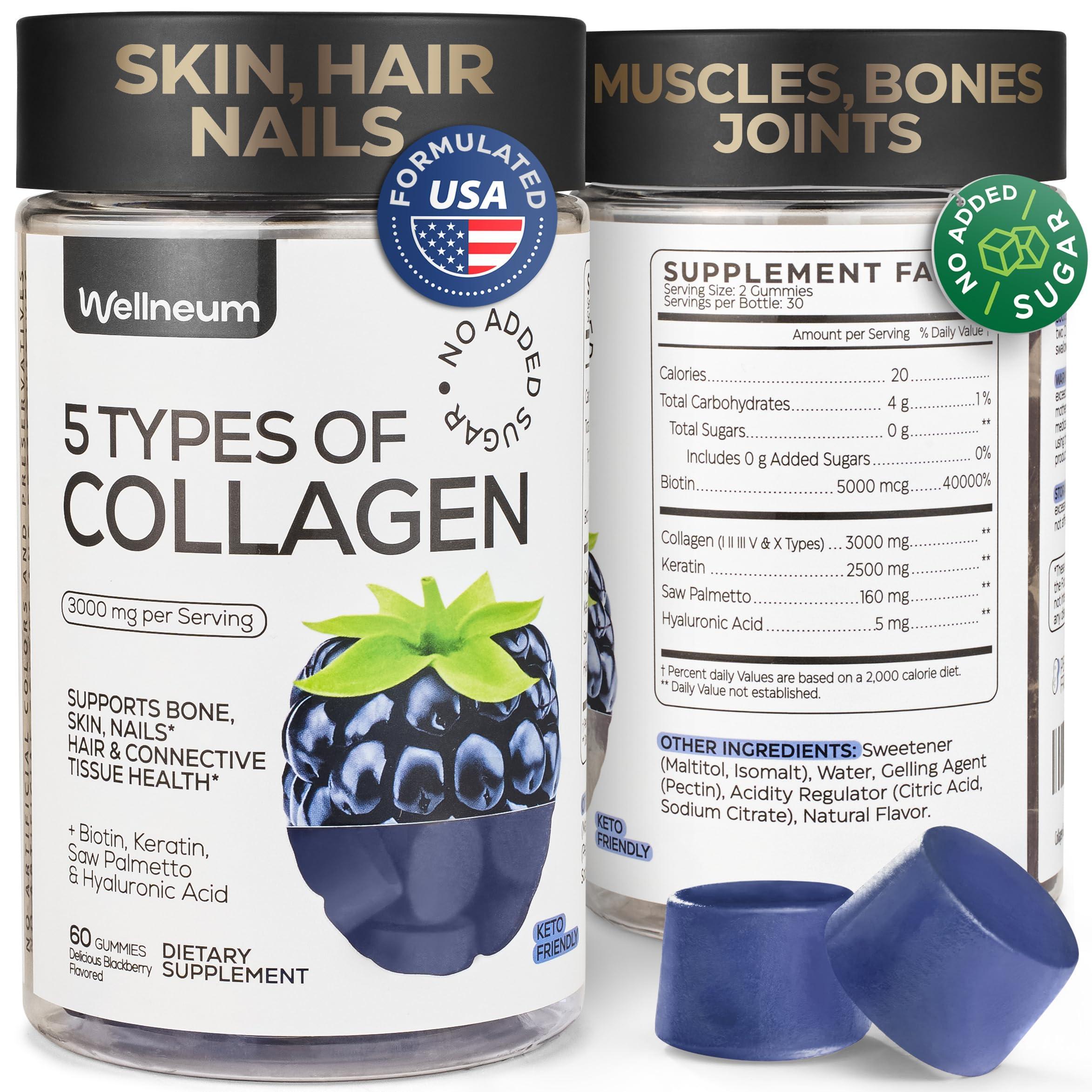Collagen Peptide Gummies for Women Men 3000 Mg Collagen Supplement for Healthy Collagen Peptide Gummies for Women Men 3000 Mg Collagen Supplement for Healthy