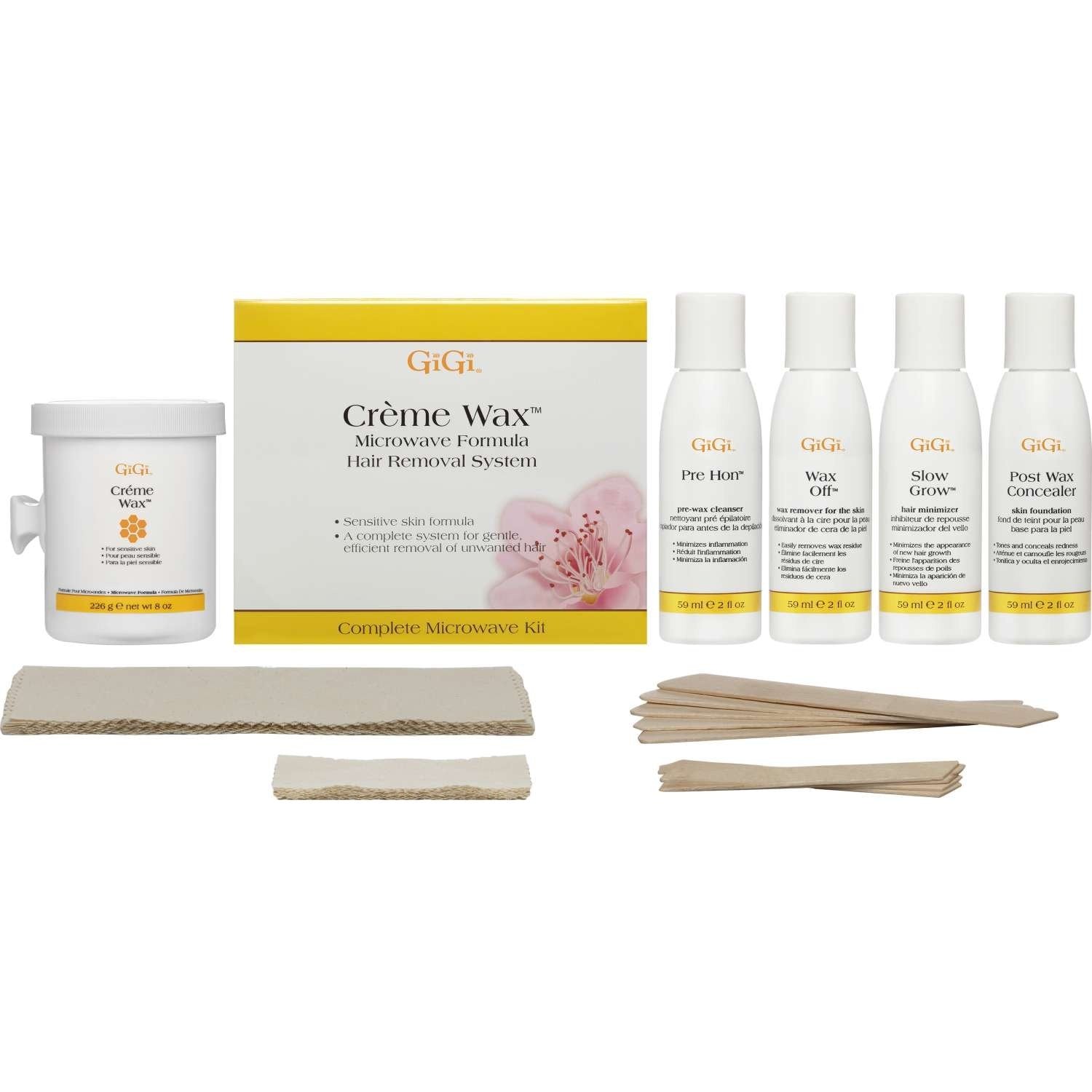 Gigi Creme Wax Microwave Kit Gigi Creme Wax Microwave Kit