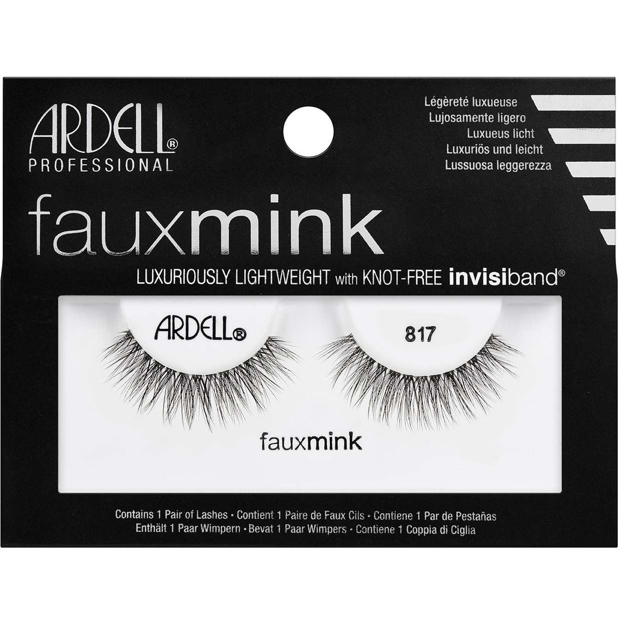 Faux Mink 817 Black Faux Mink 817 Black