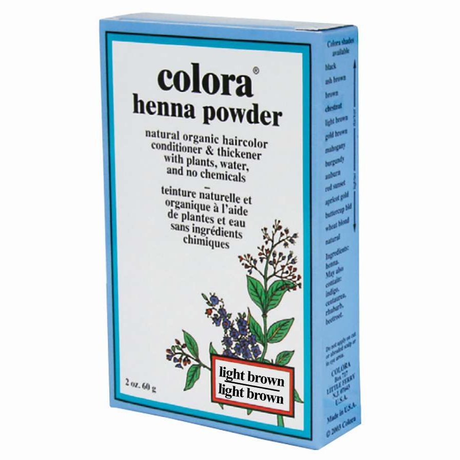 Colora Henna Powder Light Brown Colora Henna Powder Light Brown