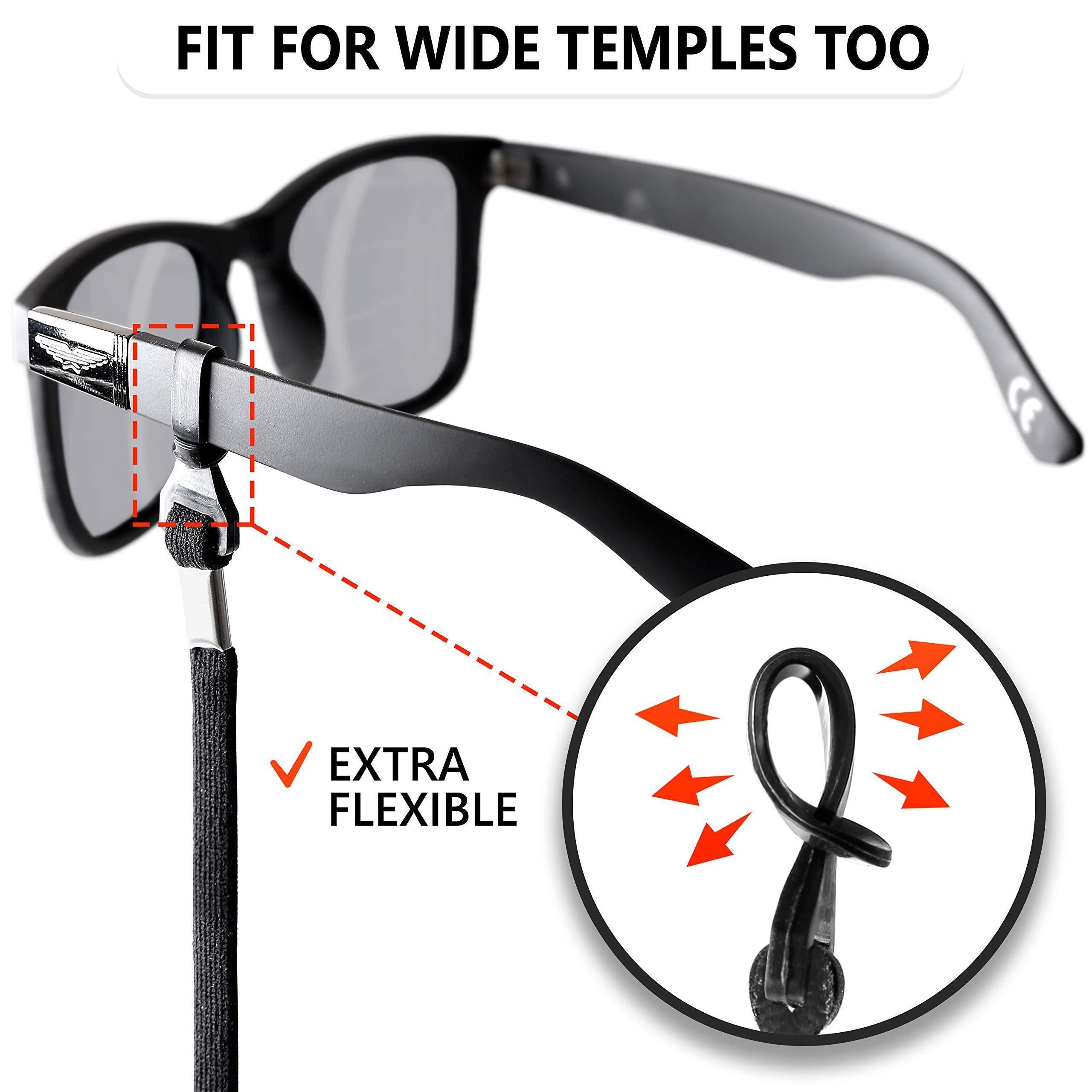 Eye Glasses String Holder Strap Eyeglass NonSlip Clip Loop 4 Pcs 27 inch Long Eye Glasses String Holder Strap Eyeglass NonSlip Clip Loop 4 Pcs 27 inch Long