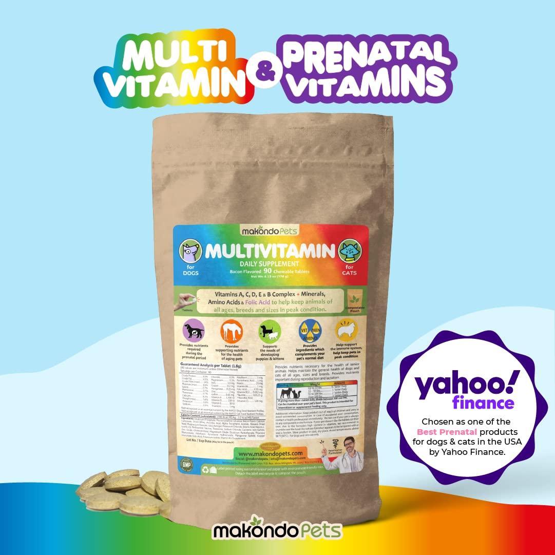 Prenatal Multivitamin for Dogs & Cats Folic Acid & Minerals Prenatal Multivitamin for Dogs & Cats Folic Acid & Minerals