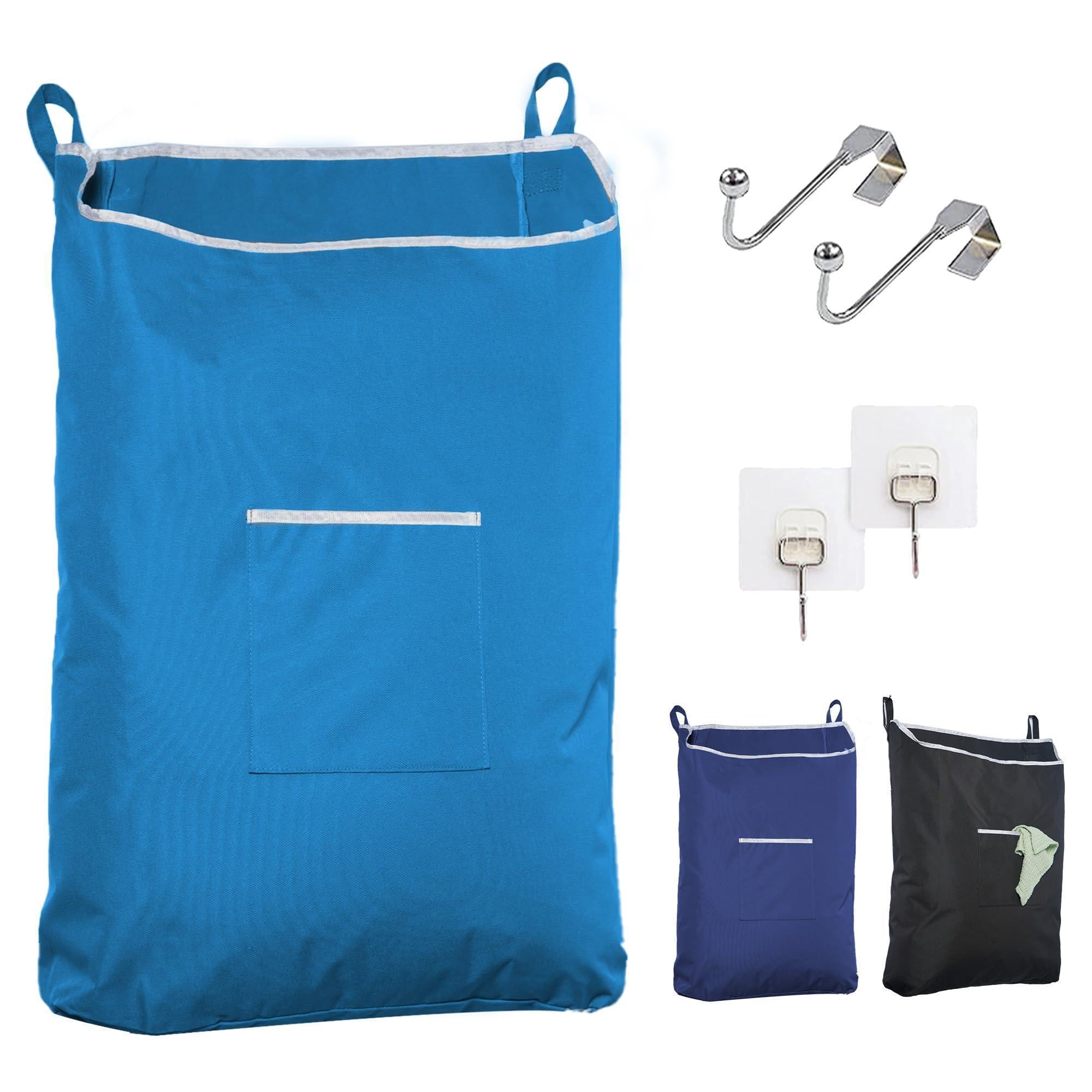 X Large Blue Hanging Laundry Hamper with Over Door Hooks 20x 3.75x 31 inch Adhesive Durable Space Saving Laundry Bag with Zipper and Wide Open Top Hanging Dorm Laundry Hamper Blue XL X Large Blue Hanging Laundry Hamper with Over Door Hooks 20x 3.75x 31 inch Adhesive Durable Space Saving Laundry Bag with Zipper and Wide Open Top Hanging Dorm Laundry Hamper Blue XL