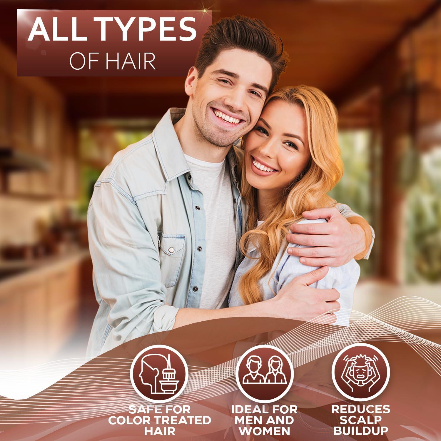 Salicylic Acid Shampoo and Conditioner Set Scalp Exfoliator Formula for Flakes Salicylic Acid Shampoo and Conditioner Set Scalp Exfoliator Formula for Flakes