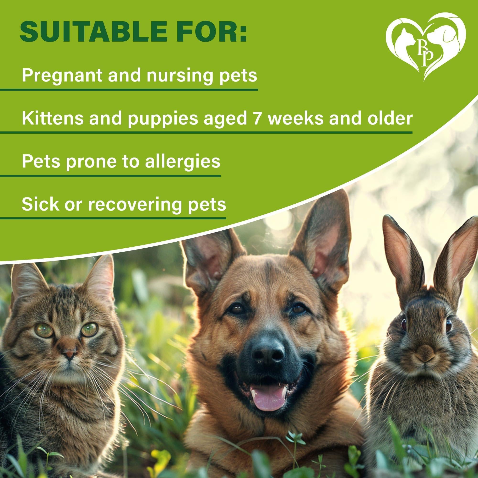 Topical Flea & Tick Drops for Dogs Cats & Rabbits Mosquito Repellent Topical Flea & Tick Drops for Dogs Cats & Rabbits Mosquito Repellent