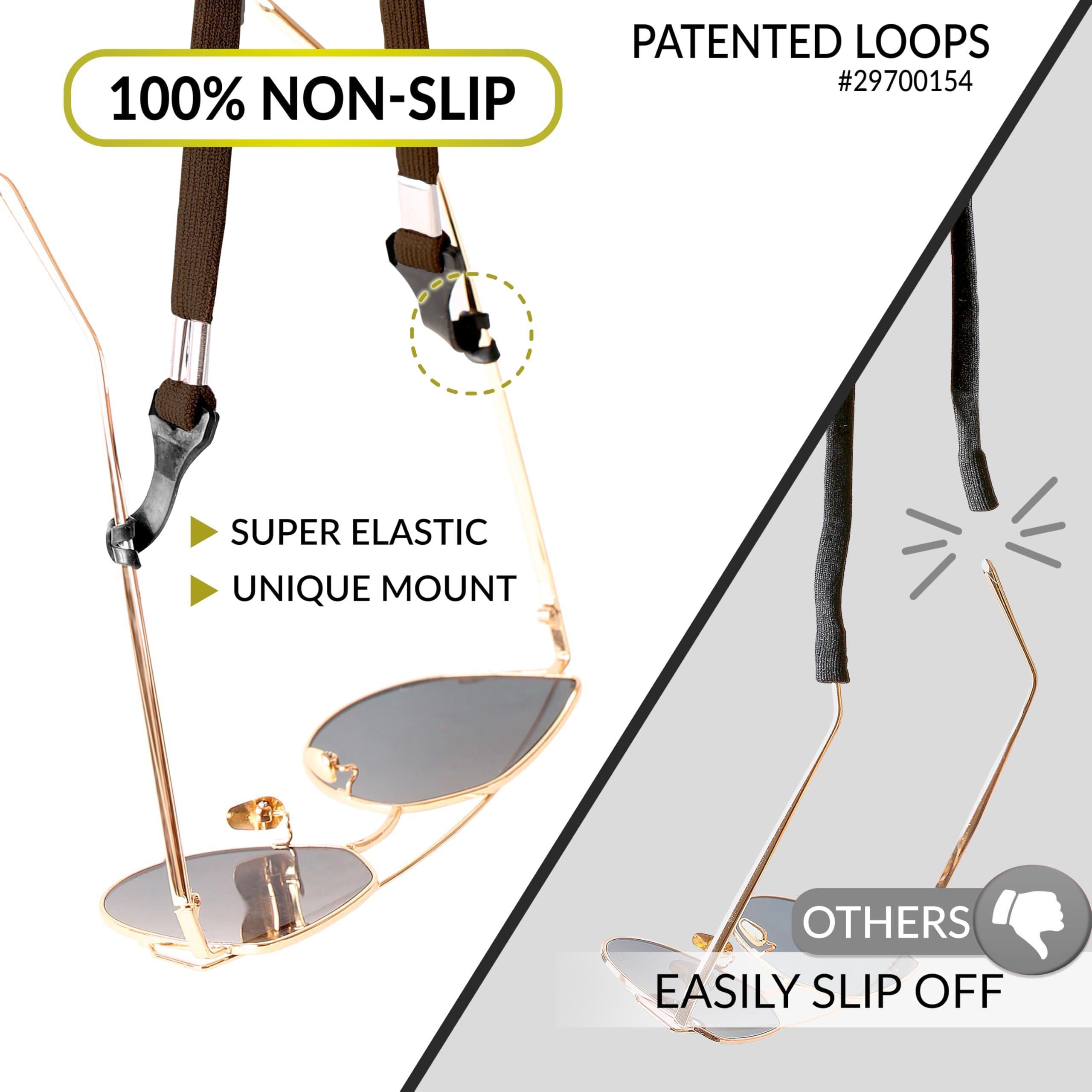 Eye Glasses String Holder Strap 4 Pcs Eyeglass Straps Cords for Men Women Eyeglass Holders Around Neck Sunglasses String Chain Lanyard Retainer Dark Brown Green Grey Black Eye Glasses String Holder Strap 4 Pcs Eyeglass Straps Cords for Men Women Eyeglass Holders Around Neck Sunglasses String Chain Lanyard Retainer Dark Brown Green Grey Black