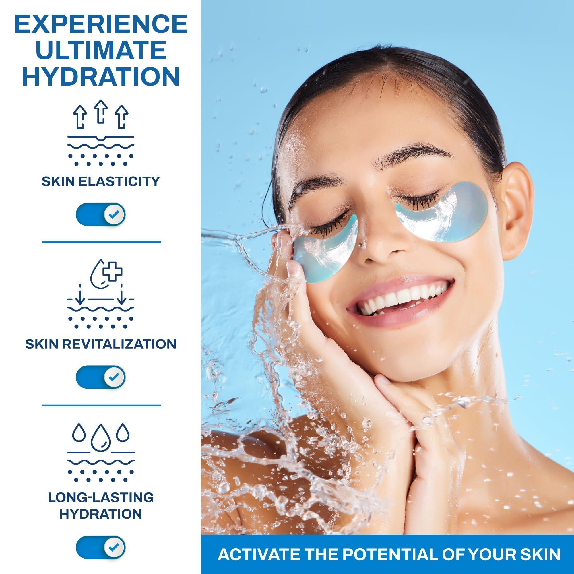 Under Eye Patches for Puffy Eyes Hyaluronic Acid and Collagen 30 Pairs Under Under Eye Patches for Puffy Eyes Hyaluronic Acid and Collagen 30 Pairs Under
