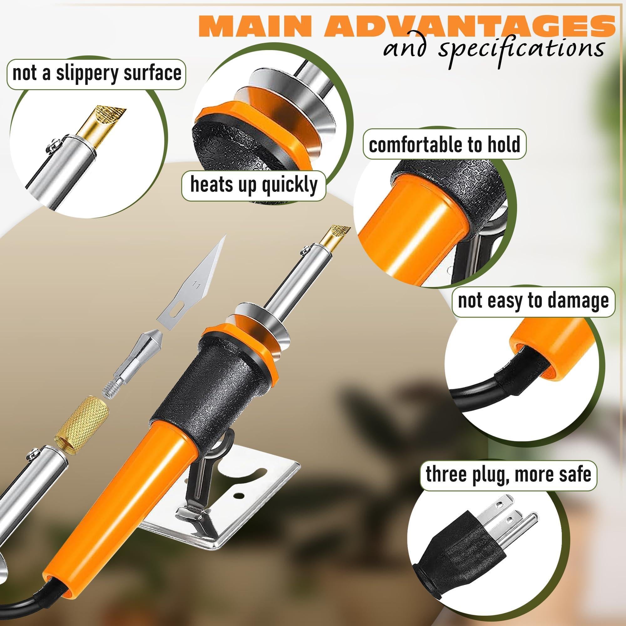 Handheld Electric Cutter Tool Soft Foam Cutting Tool 10 Blades Hot Wire Foam Cutter Tool Handheld Electric Cutter Tool Soft Foam Cutting Tool 10 Blades Hot Wire Foam Cutter Tool