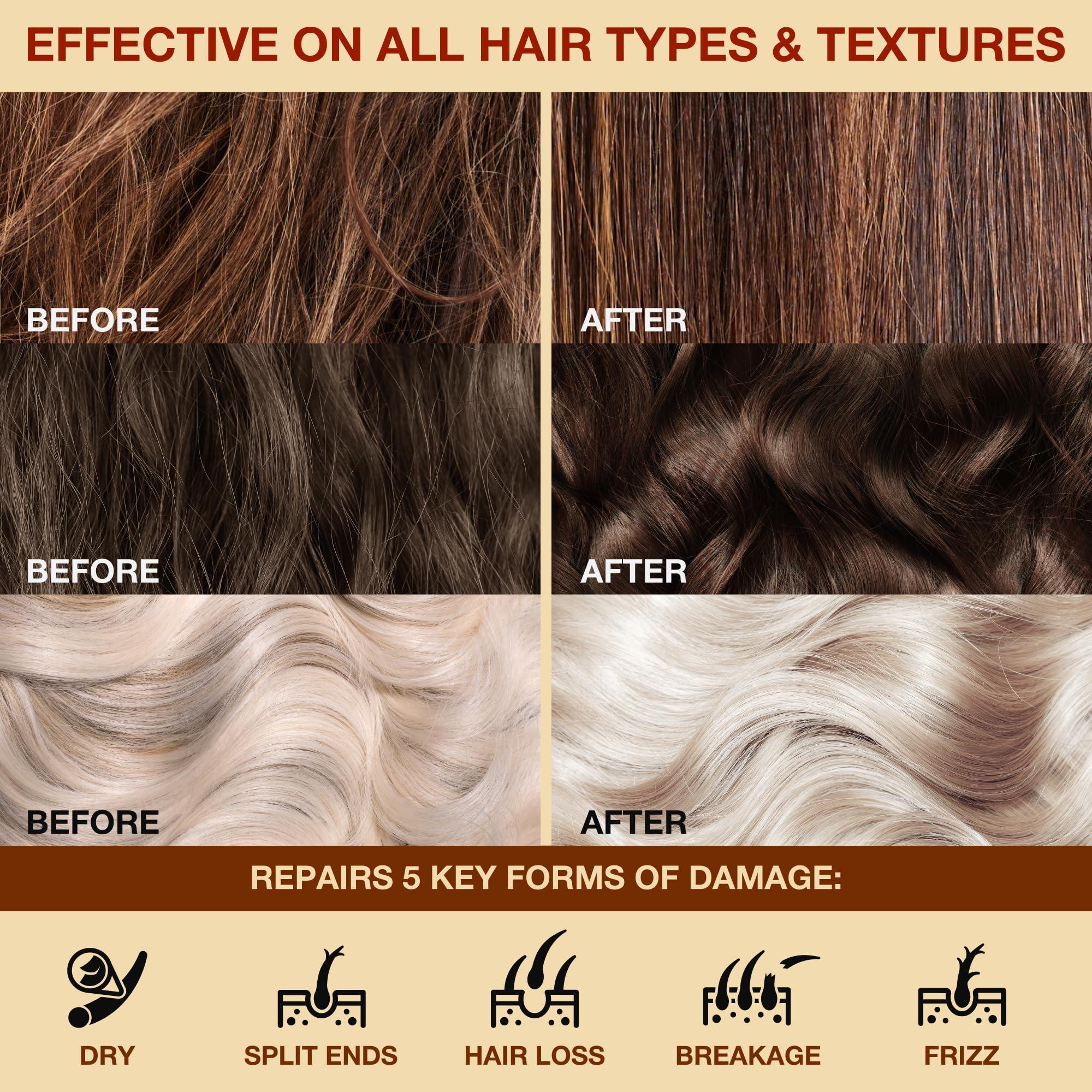 Hair Mask for Dry Damaged Hair with Collagen Biotin Argan Oil Helps Repair Hair Hair Mask for Dry Damaged Hair with Collagen Biotin Argan Oil Helps Repair Hair