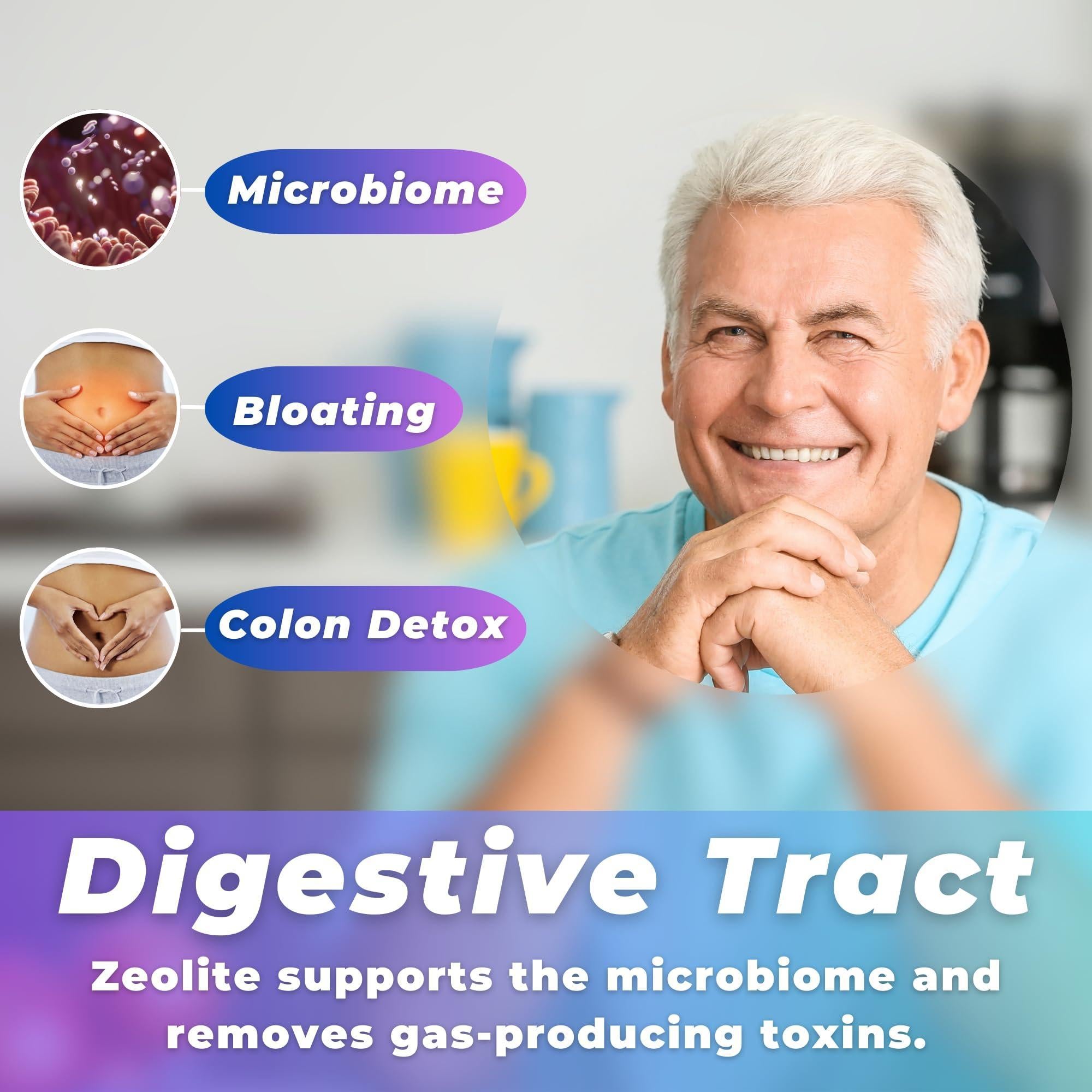 Zeolite Detox 240 Capsules Zeolite Capsules Sorbolit Ultra FINE 1 2 µm Zeolite Clinoptilolite Powder 95% 3X Activated Zeolite Supplement 4 Months Supply Zeolite Detox 240 Capsules Zeolite Capsules Sorbolit Ultra FINE 1 2 µm Zeolite Clinoptilolite Powder 95% 3X Activated Zeolite Supplement 4 Months Supply