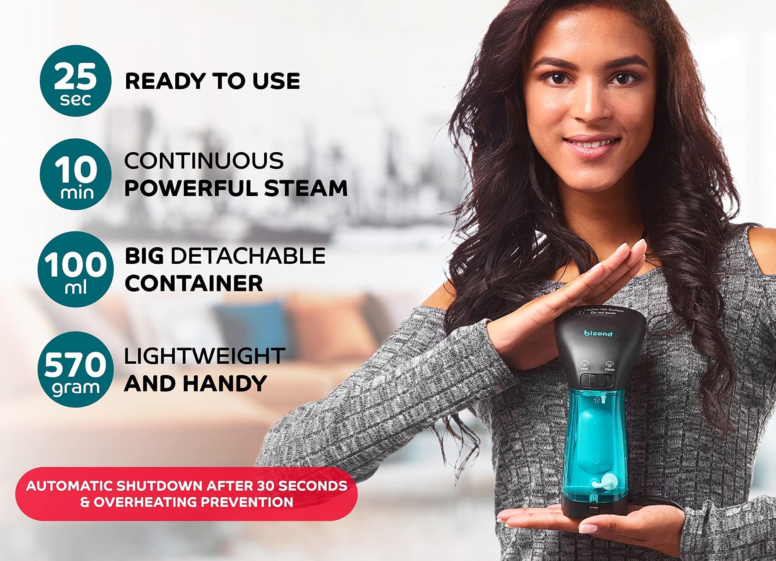 Steamer for Clothes Travel Handheld Portable Steamer for Garment and Fabric No Spitting Safe and Little Handy Compact Mini Clothing Steamer and Curtain with Accessories Black Steamer for Clothes Travel Handheld Portable Steamer for Garment and Fabric No Spitting Safe and Little Handy Compact Mini Clothing Steamer and Curtain with Accessories Black