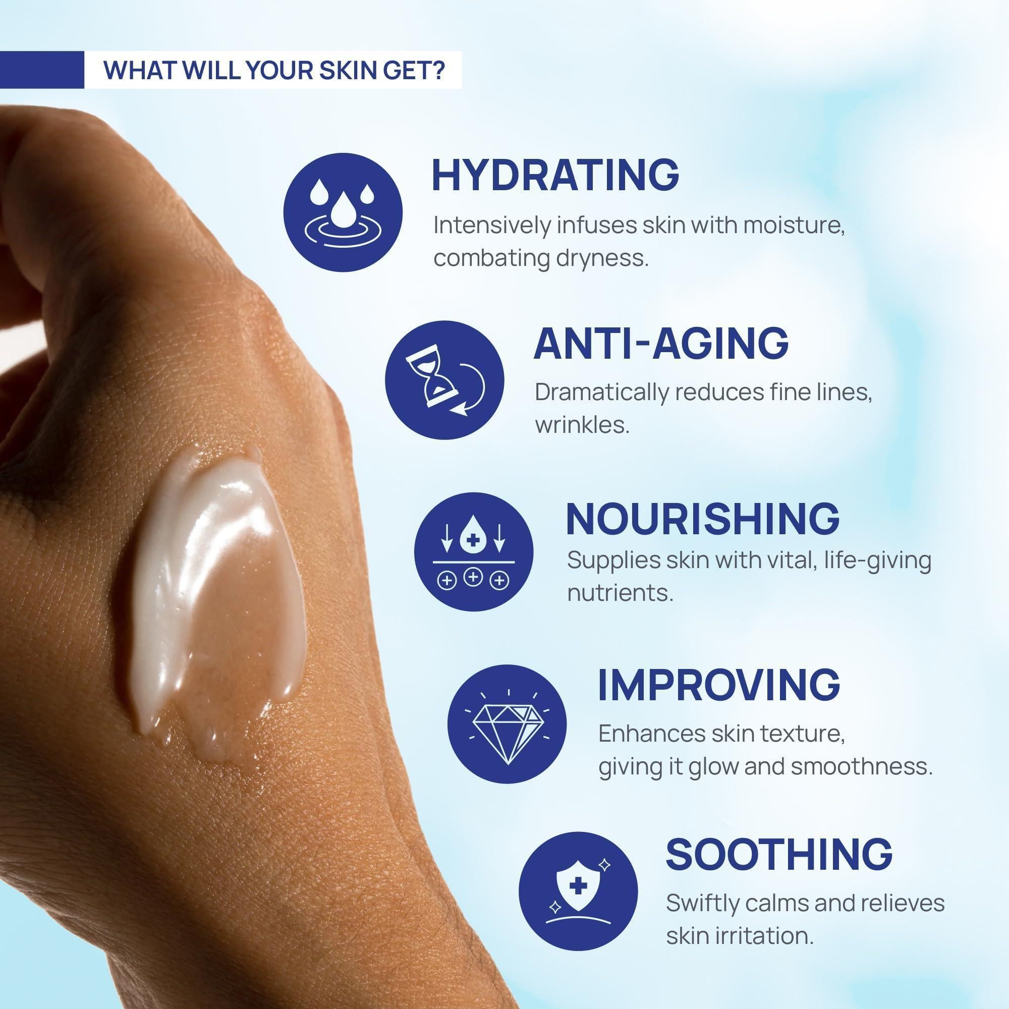 Retinol Cream for Face Collagen and Retinol Moisturizer with Hyaluronic Acid Retinol Cream for Face Collagen and Retinol Moisturizer with Hyaluronic Acid