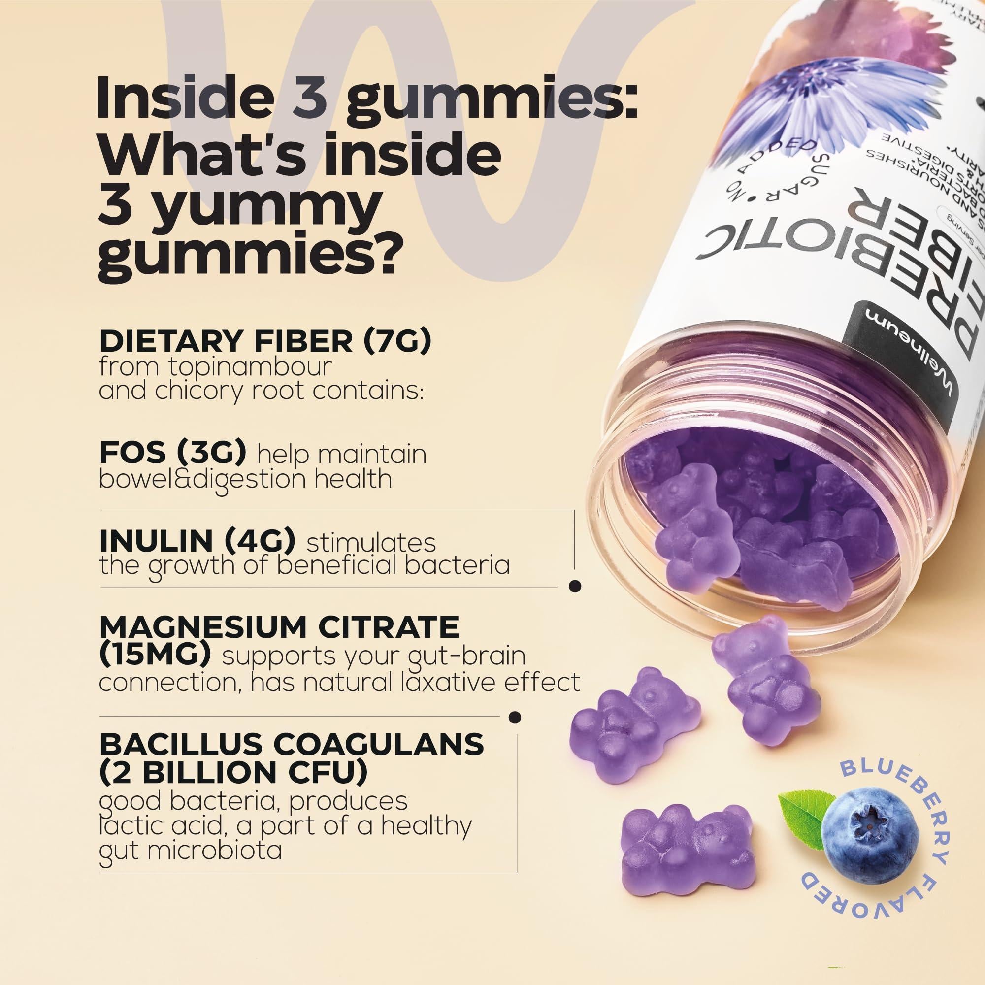 High Prebiotic Fiber Gummies for Adults 7G per Serving 160 pcs Dietary Beet FOS High Prebiotic Fiber Gummies for Adults 7G per Serving 160 pcs Dietary Beet FOS
