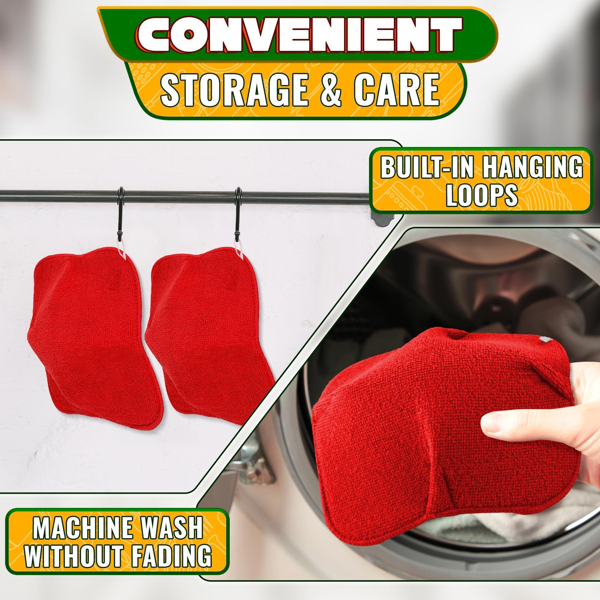 2 Pcs Red Microwave Bowl Holder (7.5 ×7.5 ) – Microwave Bowl Cozy with Durable Heat Resistant Fabric for Hot Dishes – Effortless Secure Serving of Hot Food Bowls Cups & Saucers 2 Pcs Red Microwave Bowl Holder (7.5 ×7.5 ) – Microwave Bowl Cozy with Durable Heat Resistant Fabric for Hot Dishes – Effortless Secure Serving of Hot Food Bowls Cups & Saucers