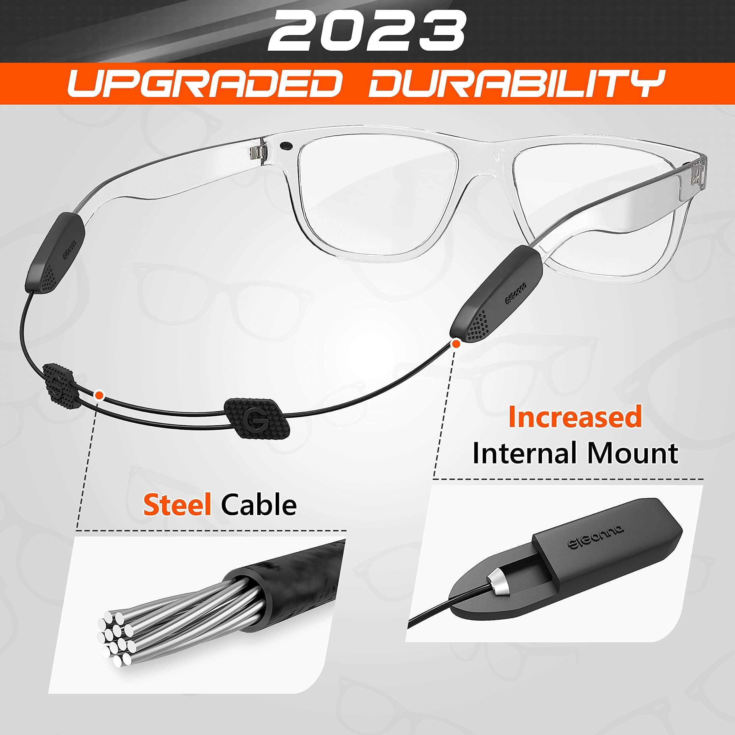 Adjustable Glasses Strap3 Pcs Eyeglasses Holders No Tail 3 Pcs XL Size 17 inch Adjustable Glasses Strap3 Pcs Eyeglasses Holders No Tail 3 Pcs XL Size 17 inch