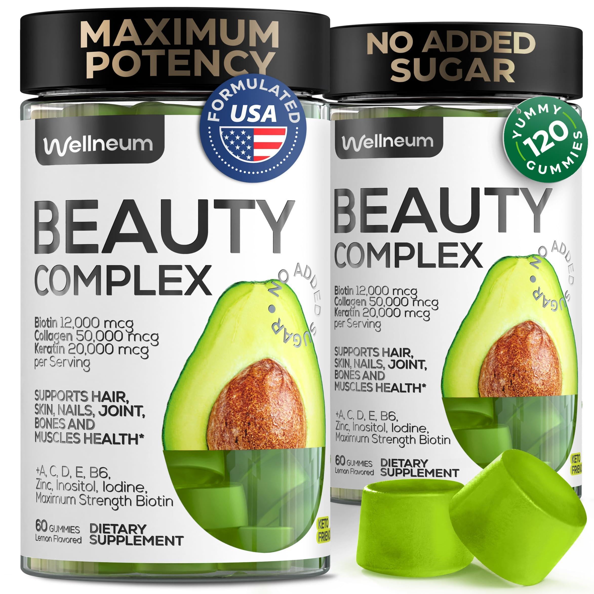 Biotin and Collagen Peptide Gummies for Hair Growth Skin Nails 12000 Mcg Biotin Biotin and Collagen Peptide Gummies for Hair Growth Skin Nails 12000 Mcg Biotin