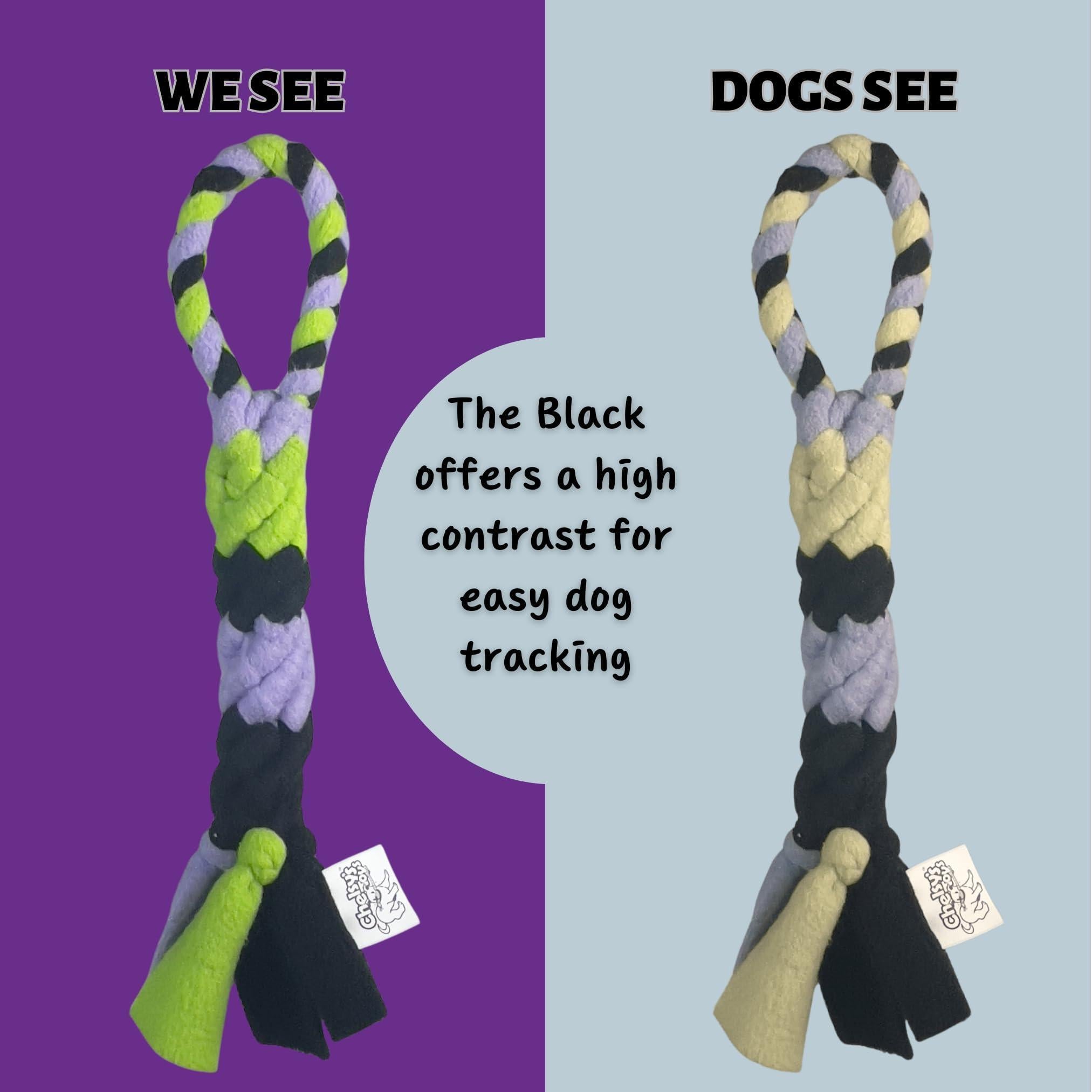 Interactive Tug & Treat-Dispenser Toy for Dogs Teething Relief Lavender Interactive Tug & Treat-Dispenser Toy for Dogs Teething Relief Lavender
