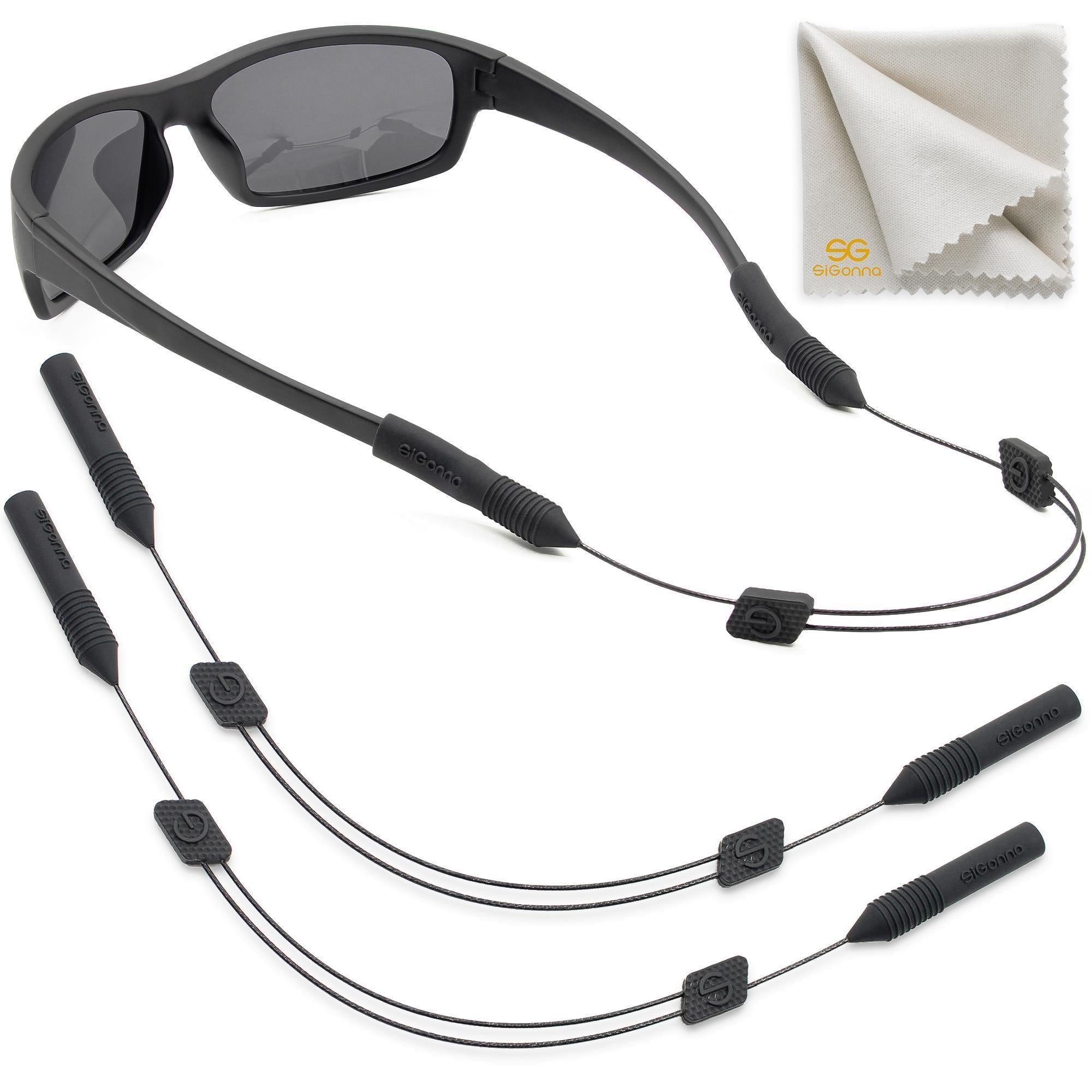 Eye Glasses String Strap Holder No Tail Cords Adjustable XL Size 17 inch Length Eye Glasses String Strap Holder No Tail Cords Adjustable XL Size 17 inch Length