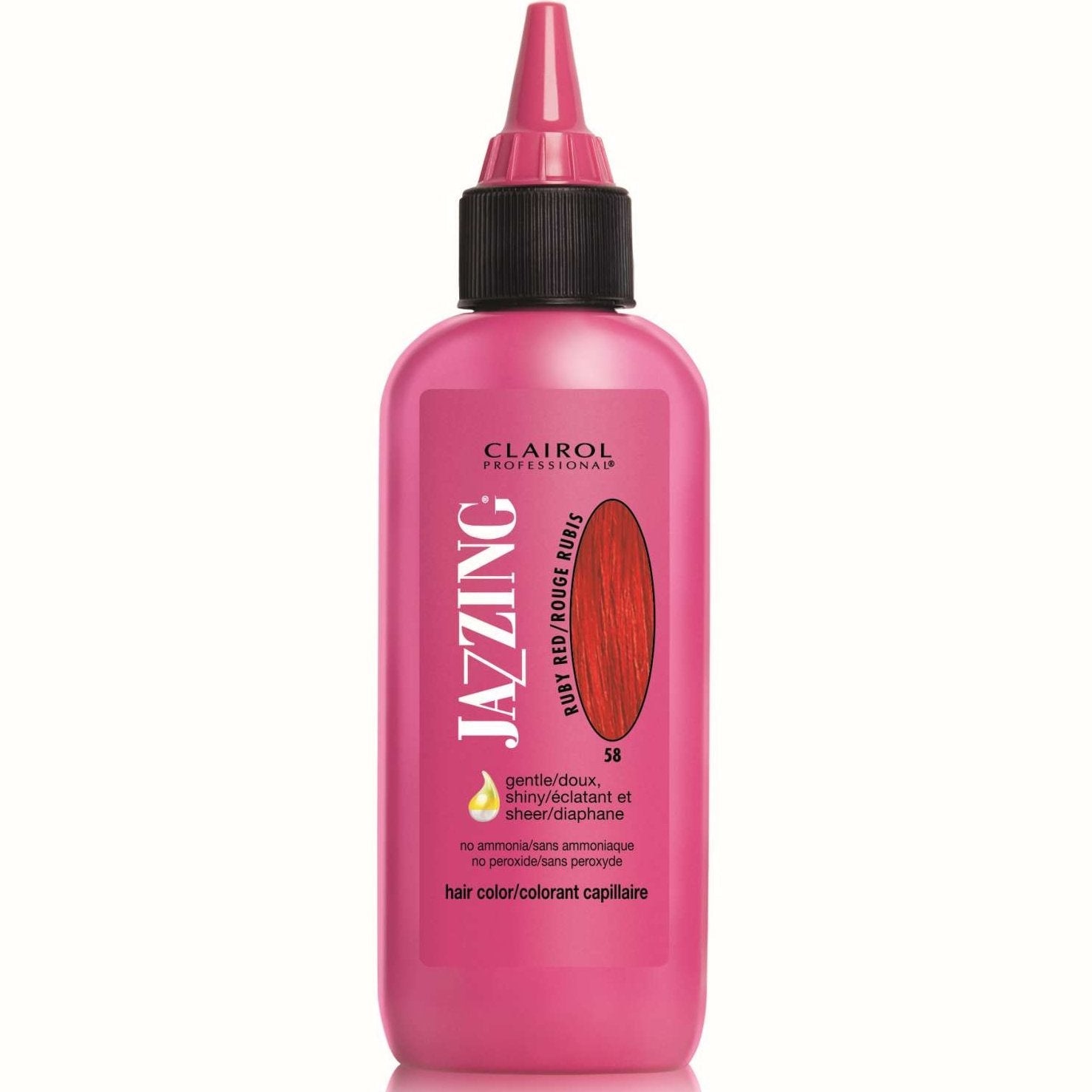 Jazzing Temporary Hair Color 58 Ruby Red Jazzing Temporary Hair Color 58 Ruby Red