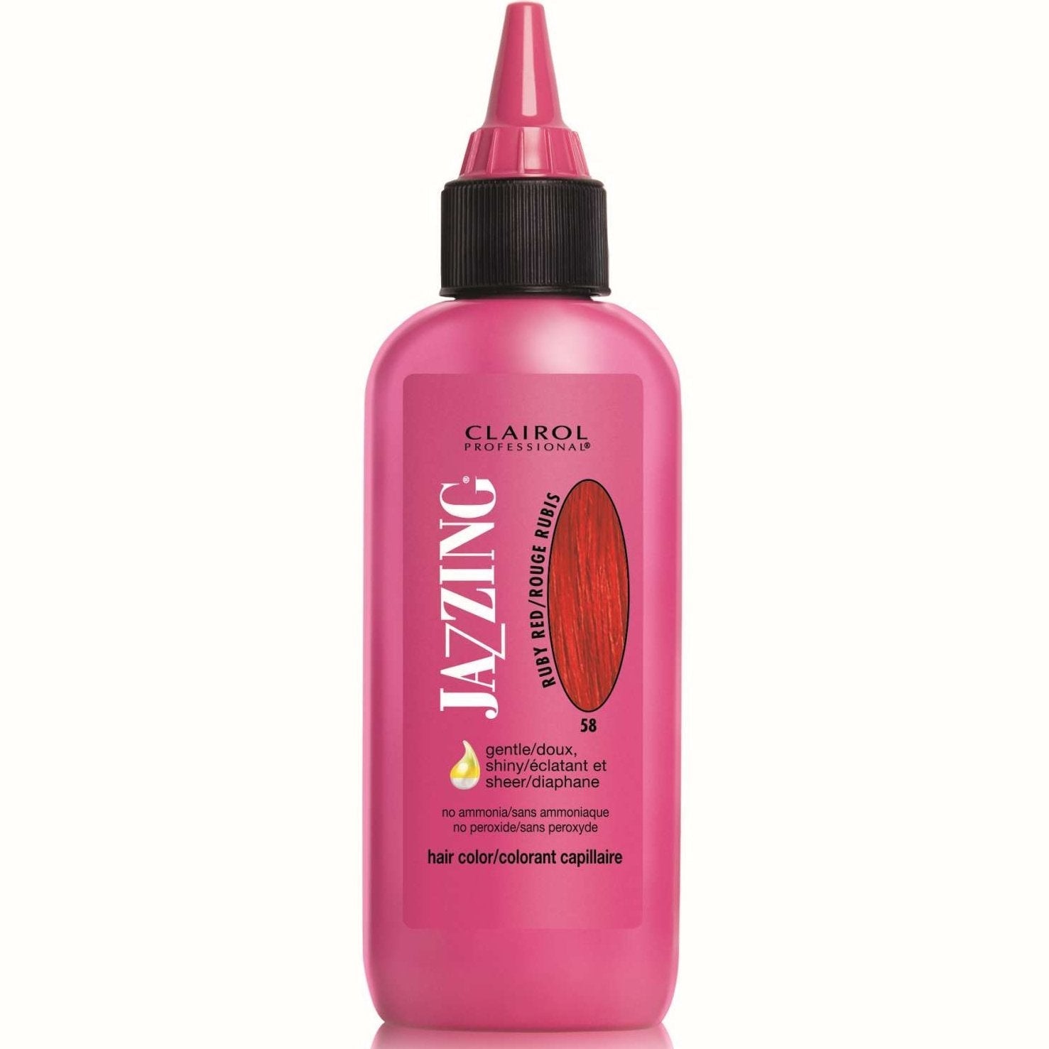Jazzing Temporary Hair Color 58 Ruby Red Jazzing Temporary Hair Color 58 Ruby Red