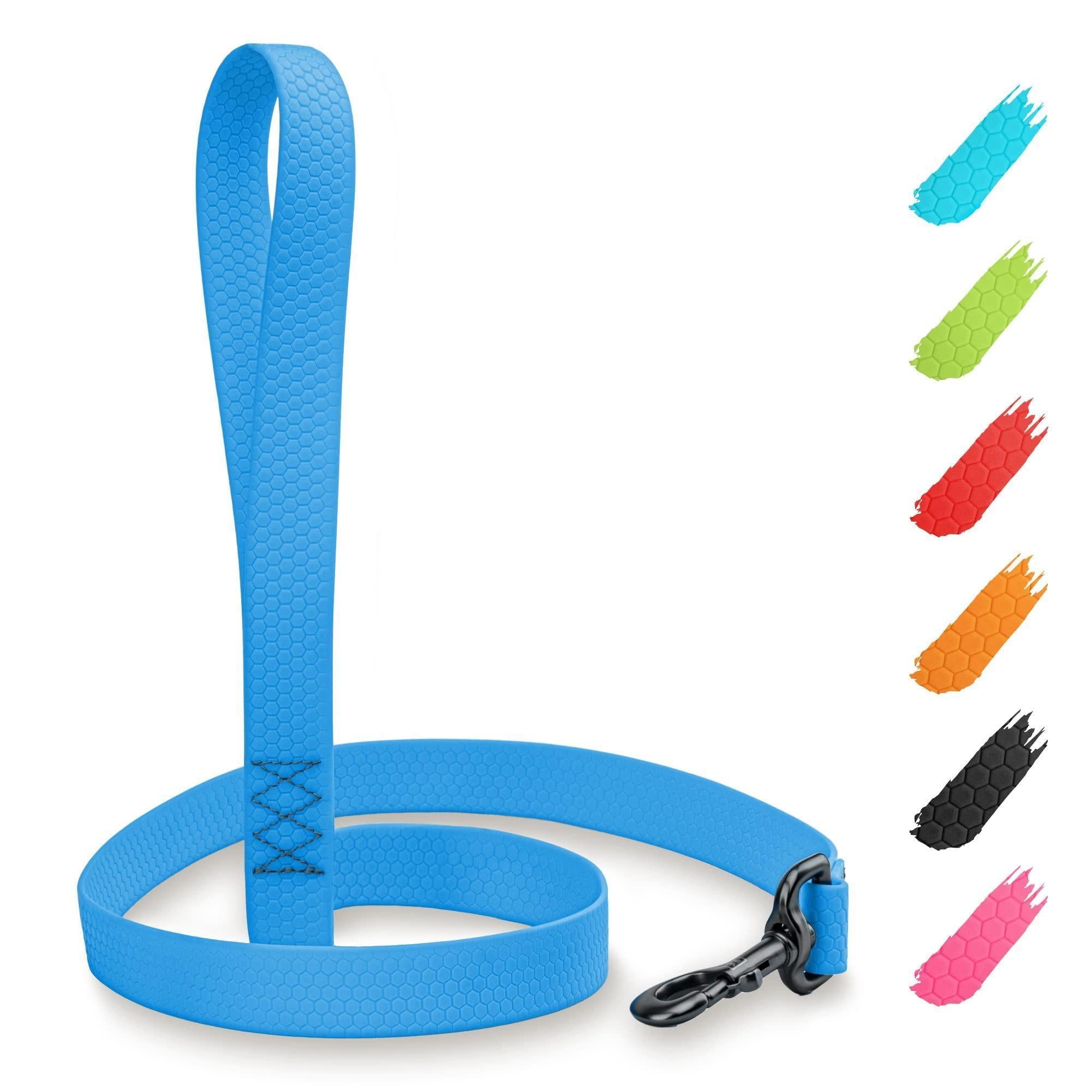 Waterproof Dog Leash 4 ft x 1 in Anti-Slip All Sizes Blue Waterproof Dog Leash 4 ft x 1 in Anti-Slip All Sizes Blue