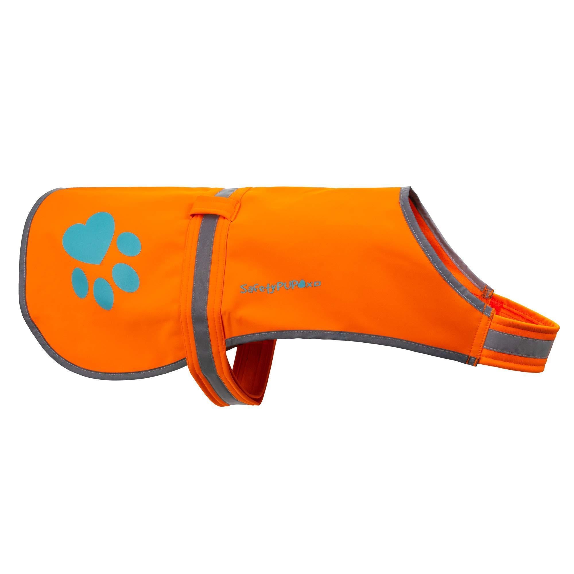 Waterproof Softshell Dog Vest Hi-Vis 36.75 in Chest x 23 in Neck Orange Waterproof Softshell Dog Vest Hi-Vis 36.75 in Chest x 23 in Neck Orange