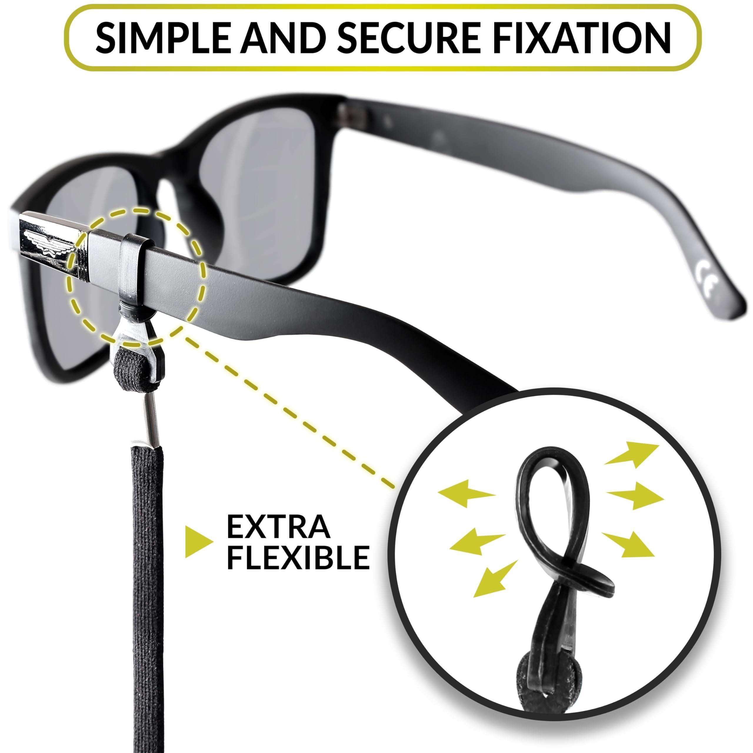 Eye Glasses String Holder Strap 4 Pcs Eyeglass Straps Cords for Men Women Eyeglass Holders Around Neck Sunglasses String Chain Lanyard Retainer Dark Brown Green Grey Black Eye Glasses String Holder Strap 4 Pcs Eyeglass Straps Cords for Men Women Eyeglass Holders Around Neck Sunglasses String Chain Lanyard Retainer Dark Brown Green Grey Black