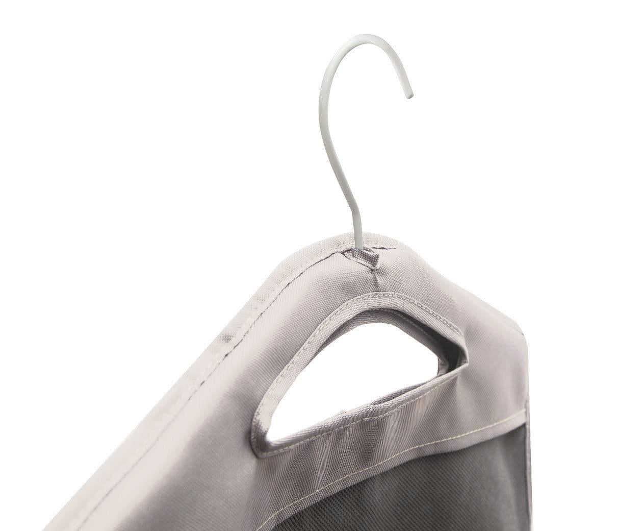 The Fine Living Co. Hanging Laundry Hamper Bag for Closet Heavy Duty Hanging Closet hamper Closet Laundry Basket with 2 Strong Metal Hangers Space Saving Closet Hamper Organizer (Beige) The Fine Living Co. Hanging Laundry Hamper Bag for Closet Heavy Duty Hanging Closet hamper Closet Laundry Basket with 2 Strong Metal Hangers Space Saving Closet Hamper Organizer (Beige)