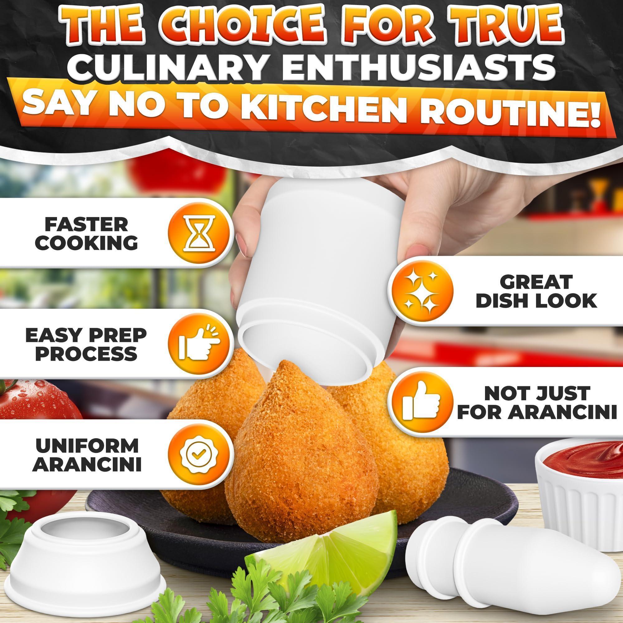 2Pcs 160 g 5.65oz Round and Pointed Arancini Maker Molds Large Rice Mold Meat Balls Japanese Kitchen Gadgets Meatball Maker Sushi Rice Ball Maker Tool Cute Bento Accessories Rice Press Shaper 2Pcs 160 g 5.65oz Round and Pointed Arancini Maker Molds Large Rice Mold Meat Balls Japanese Kitchen Gadgets Meatball Maker Sushi Rice Ball Maker Tool Cute Bento Accessories Rice Press Shaper