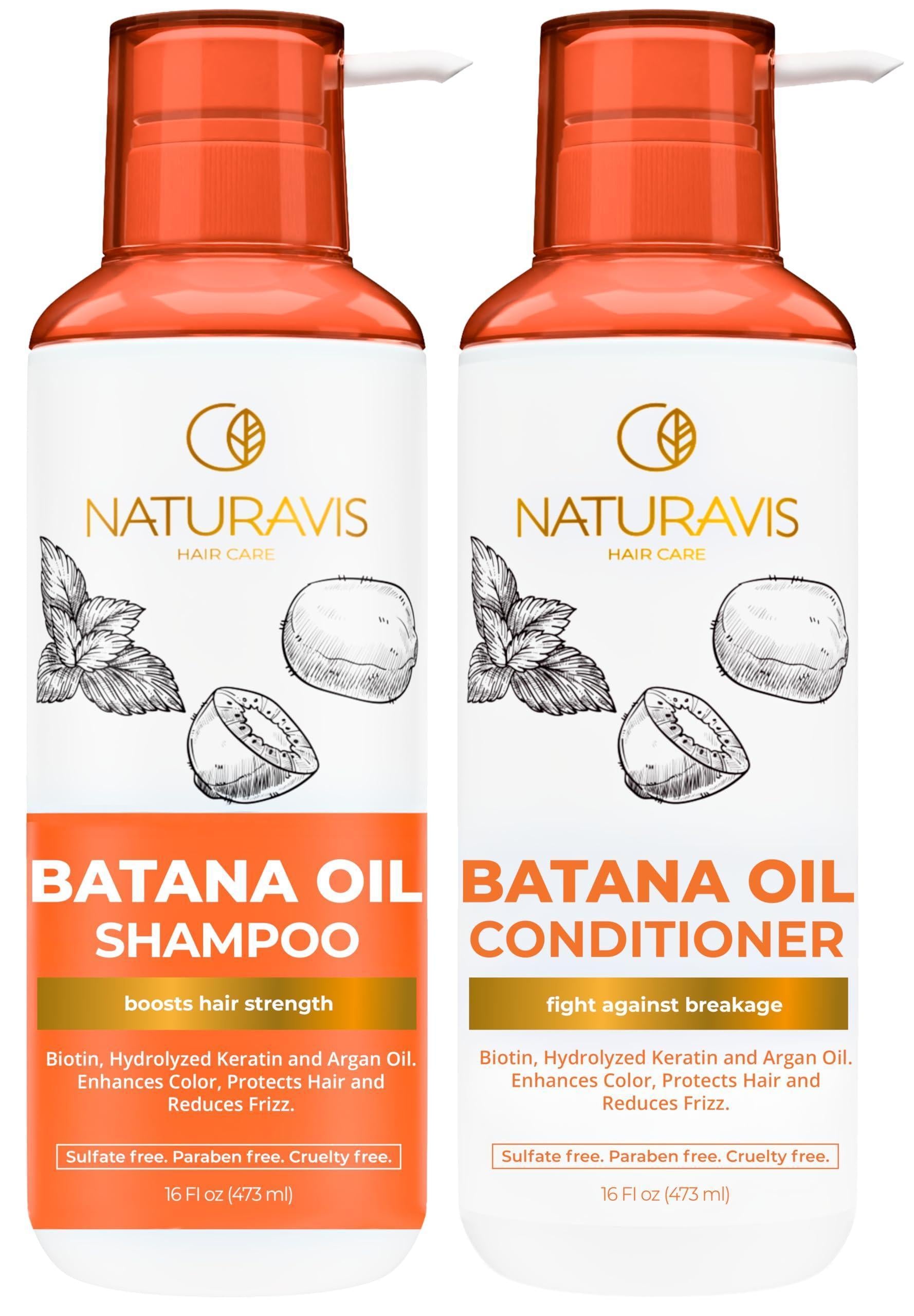 Batana Oil Shampoo and Conditioner Set 16 Fl Oz Set of 2 Sulfate Free Volumizing Formula for Fine Hair Thickening Salon Quality Paraben Free Blend for Thin Hair For Women and Men Batana Oil Shampoo and Conditioner Set 16 Fl Oz Set of 2 Sulfate Free Volumizing Formula for Fine Hair Thickening Salon Quality Paraben Free Blend for Thin Hair For Women and Men