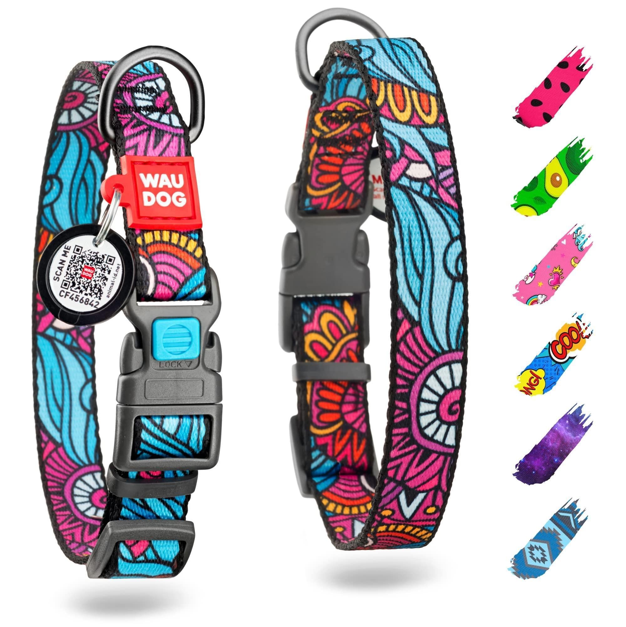 Nylon Dog Collar Adjustable Small Dogs 9–14 in Neck x 3/5 in Wide Nylon Dog Collar Adjustable Small Dogs 9–14 in Neck x 3/5 in Wide