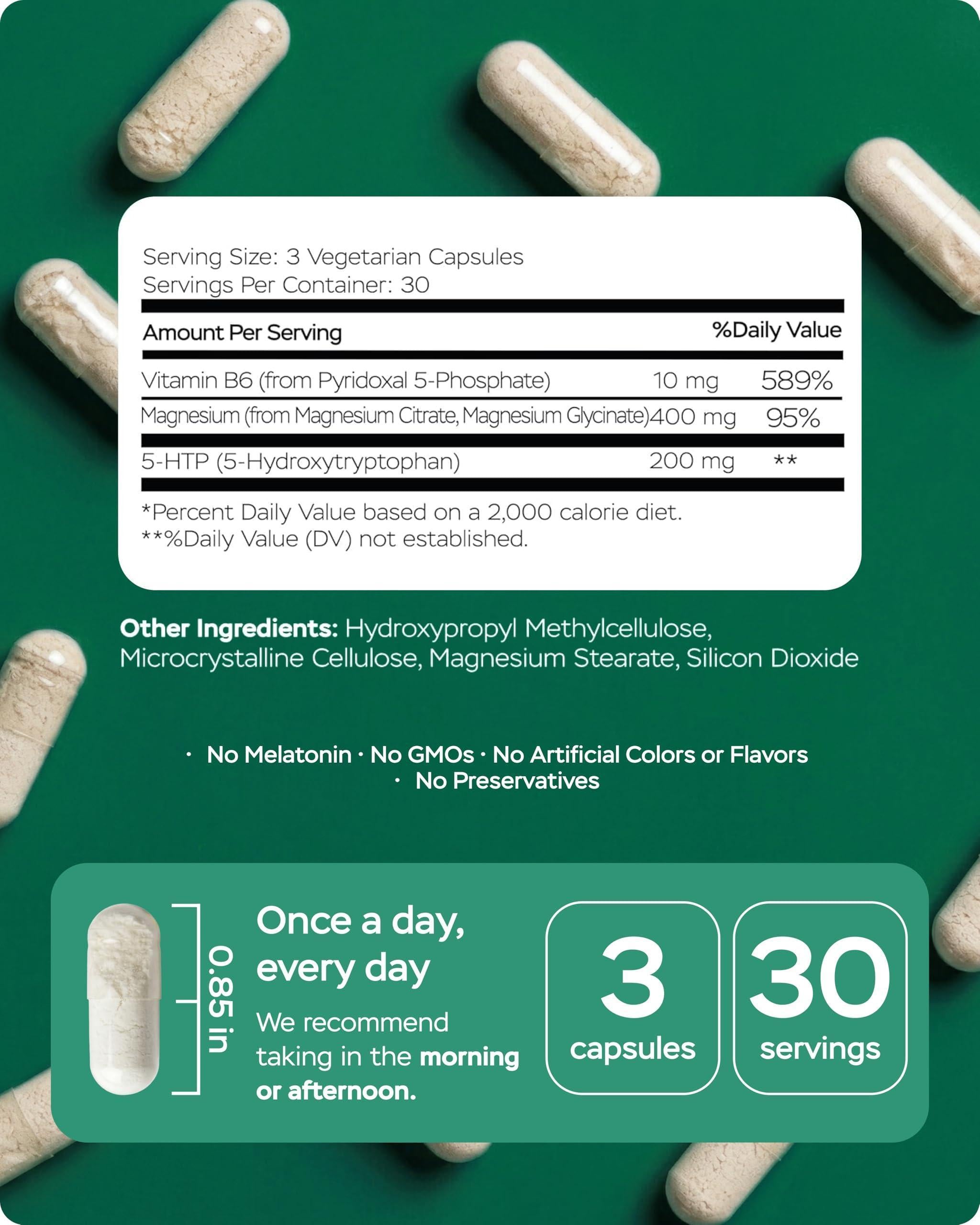 Magnesium Complex for Women for Sleep Advanced 610mg with Glycinate Citrate & Vitamin B6 for 3X Absorption 5 HTP Supports Sleep Relaxation Nerve Muscle Bone & Energy Health Magnesium Complex for Women for Sleep Advanced 610mg with Glycinate Citrate & Vitamin B6 for 3X Absorption 5 HTP Supports Sleep Relaxation Nerve Muscle Bone & Energy Health
