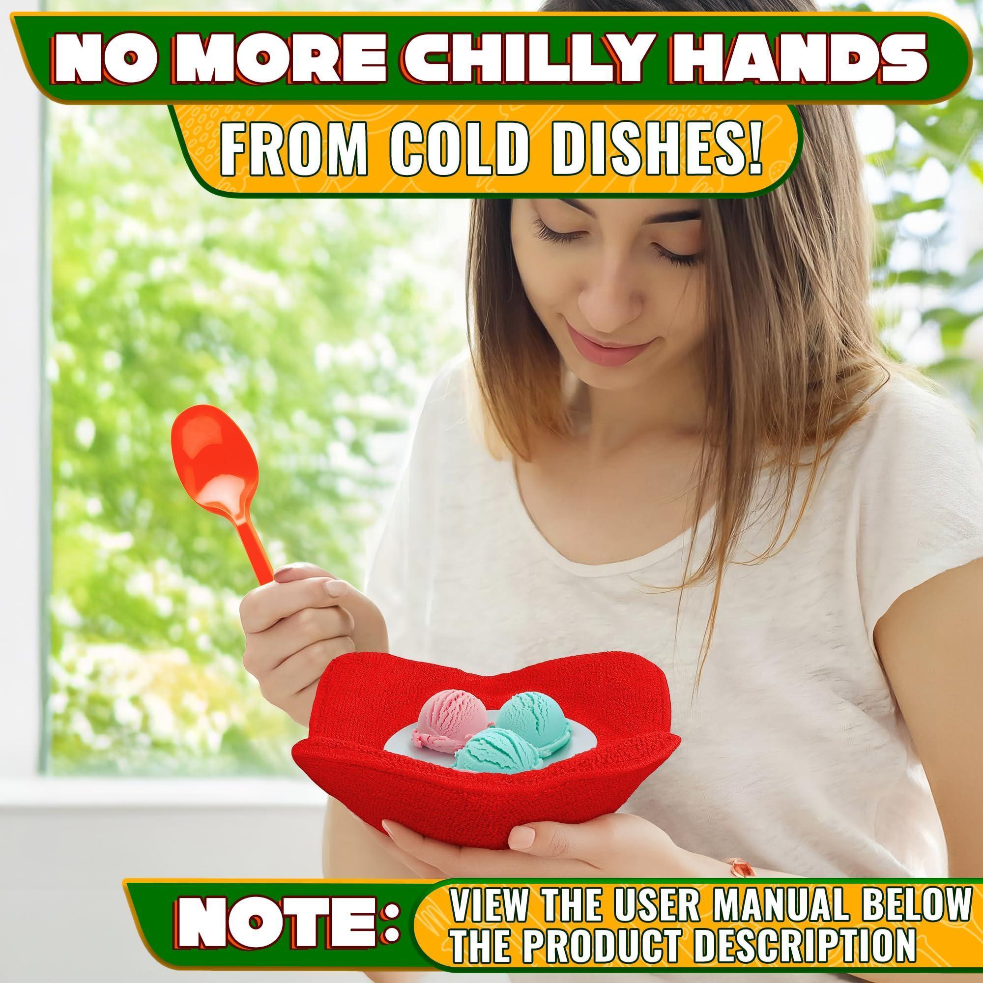 2 Pcs Red Microwave Bowl Holder (7.5 ×7.5 ) – Microwave Bowl Cozy with Durable Heat Resistant Fabric for Hot Dishes – Effortless Secure Serving of Hot Food Bowls Cups & Saucers 2 Pcs Red Microwave Bowl Holder (7.5 ×7.5 ) – Microwave Bowl Cozy with Durable Heat Resistant Fabric for Hot Dishes – Effortless Secure Serving of Hot Food Bowls Cups & Saucers