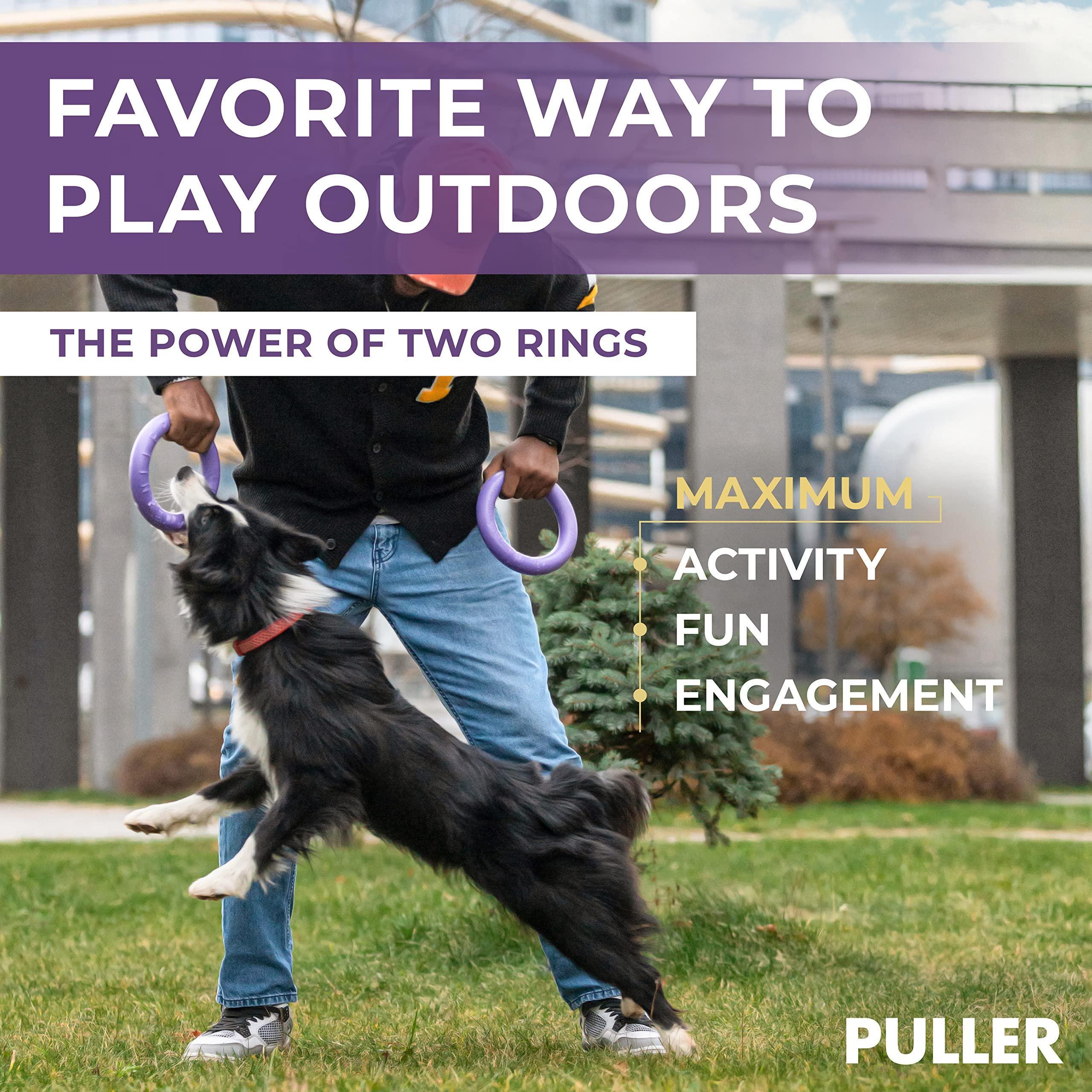 Dog Ring Fetch Toy Medium Dogs MIDI Size 2 Rings Dog Ring Fetch Toy Medium Dogs MIDI Size 2 Rings
