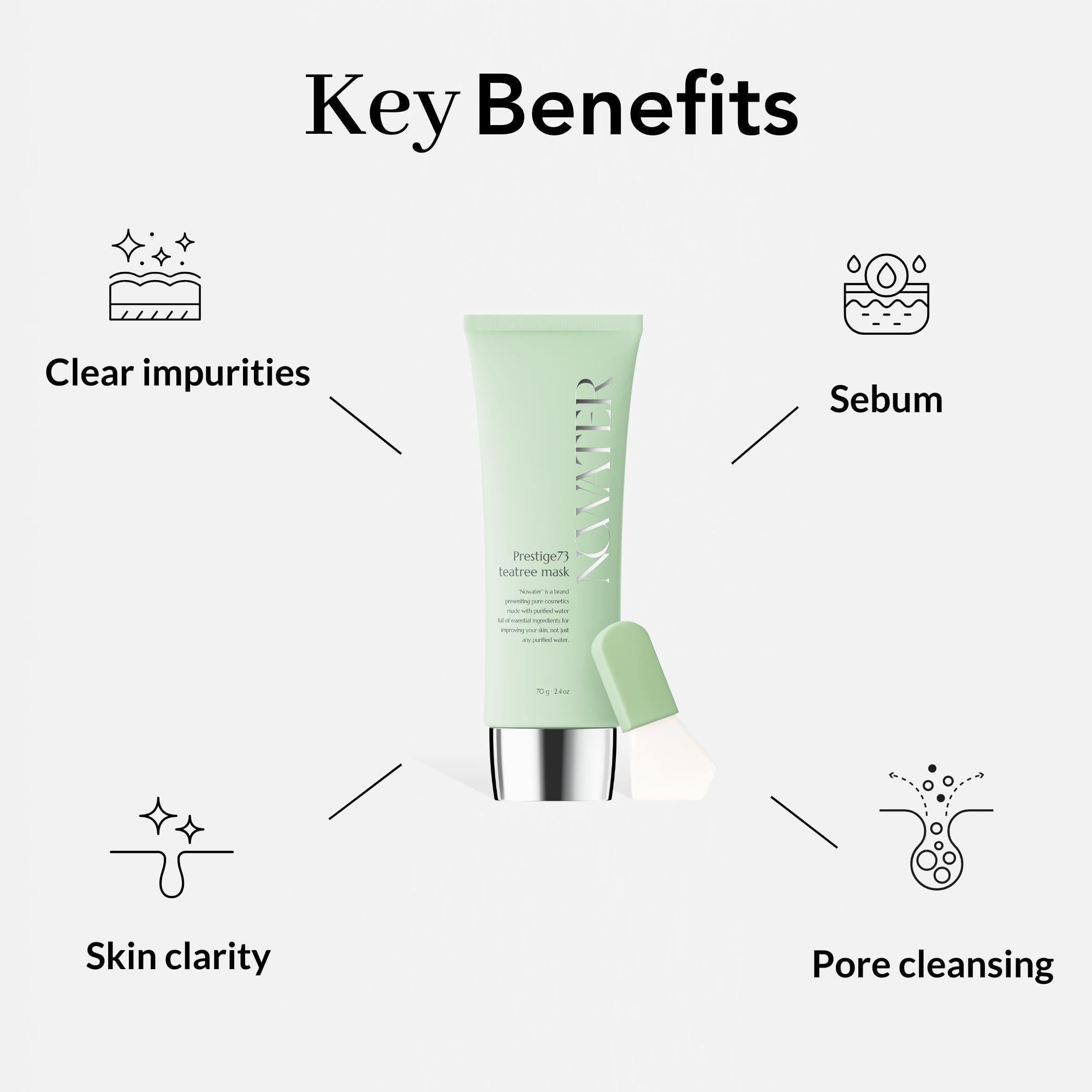 Tea Tree Wrapping Mask Skin Soothing care Acne prone Skin 2.4 Oz Teatree & 6 Tropical Fruit Extracts Calming Peel Off Mask Korean Skincare for Face Tea Tree Wrapping Mask Skin Soothing care Acne prone Skin 2.4 Oz Teatree & 6 Tropical Fruit Extracts Calming Peel Off Mask Korean Skincare for Face