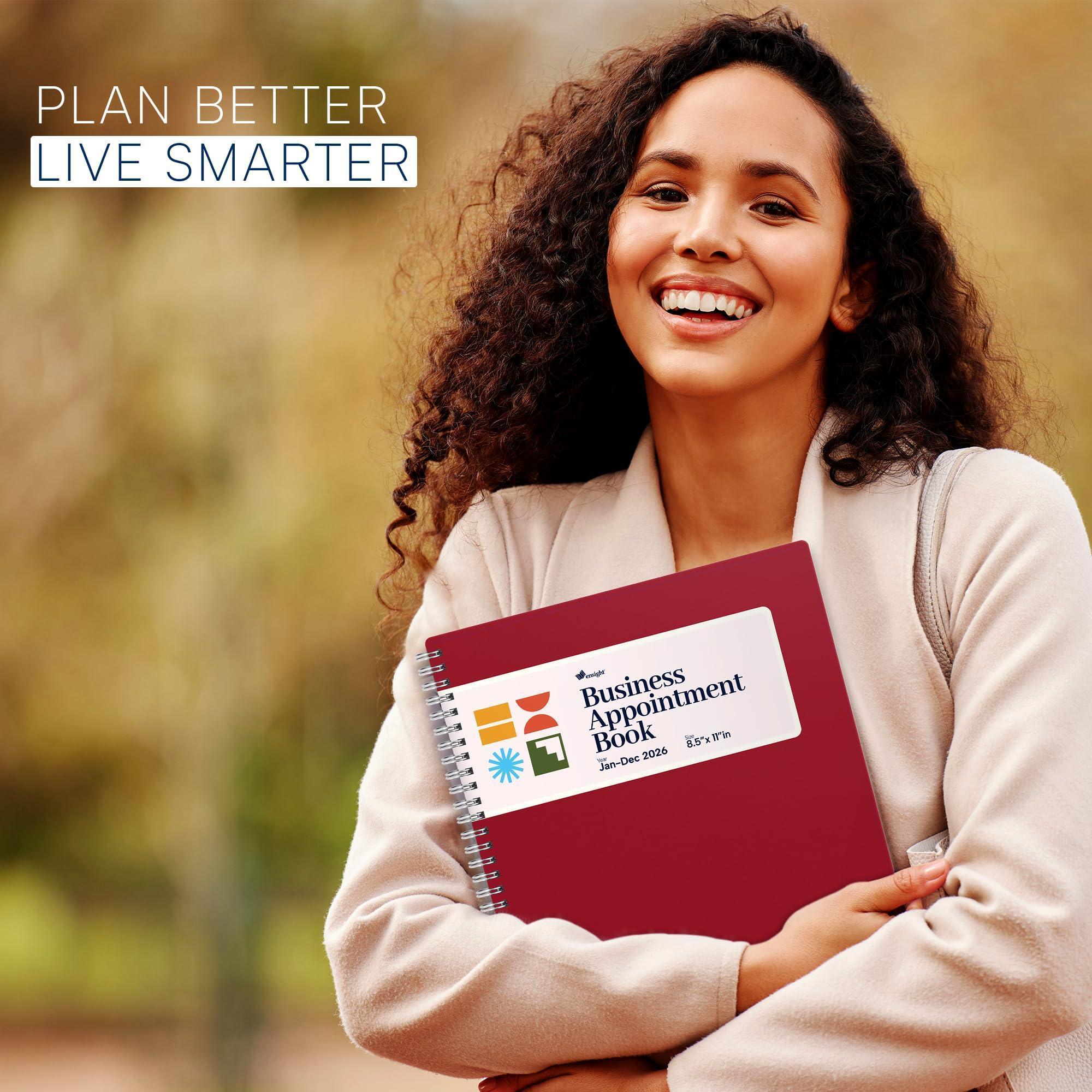 2026 Appointment Book & Planner 8.5 x 11 inch Large Maroon Tabbed Daily Hourly Weekly Planner Schedule Book 15 Minute time Slots Business & Personal Planner Jan 2026 Dec 2026 2026 Appointment Book & Planner 8.5 x 11 inch Large Maroon Tabbed Daily Hourly Weekly Planner Schedule Book 15 Minute time Slots Business & Personal Planner Jan 2026 Dec 2026